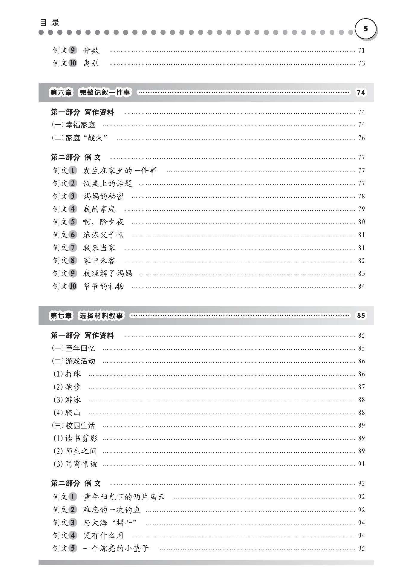 中学作文 (SECONDARY COMPOSITIONS)