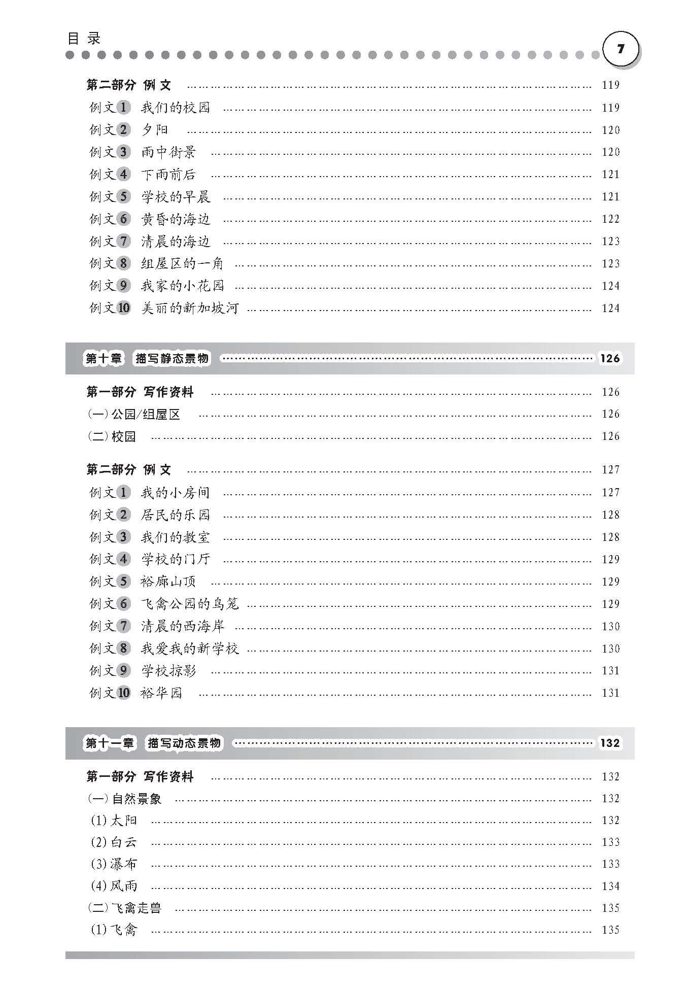 中学作文 (SECONDARY COMPOSITIONS)