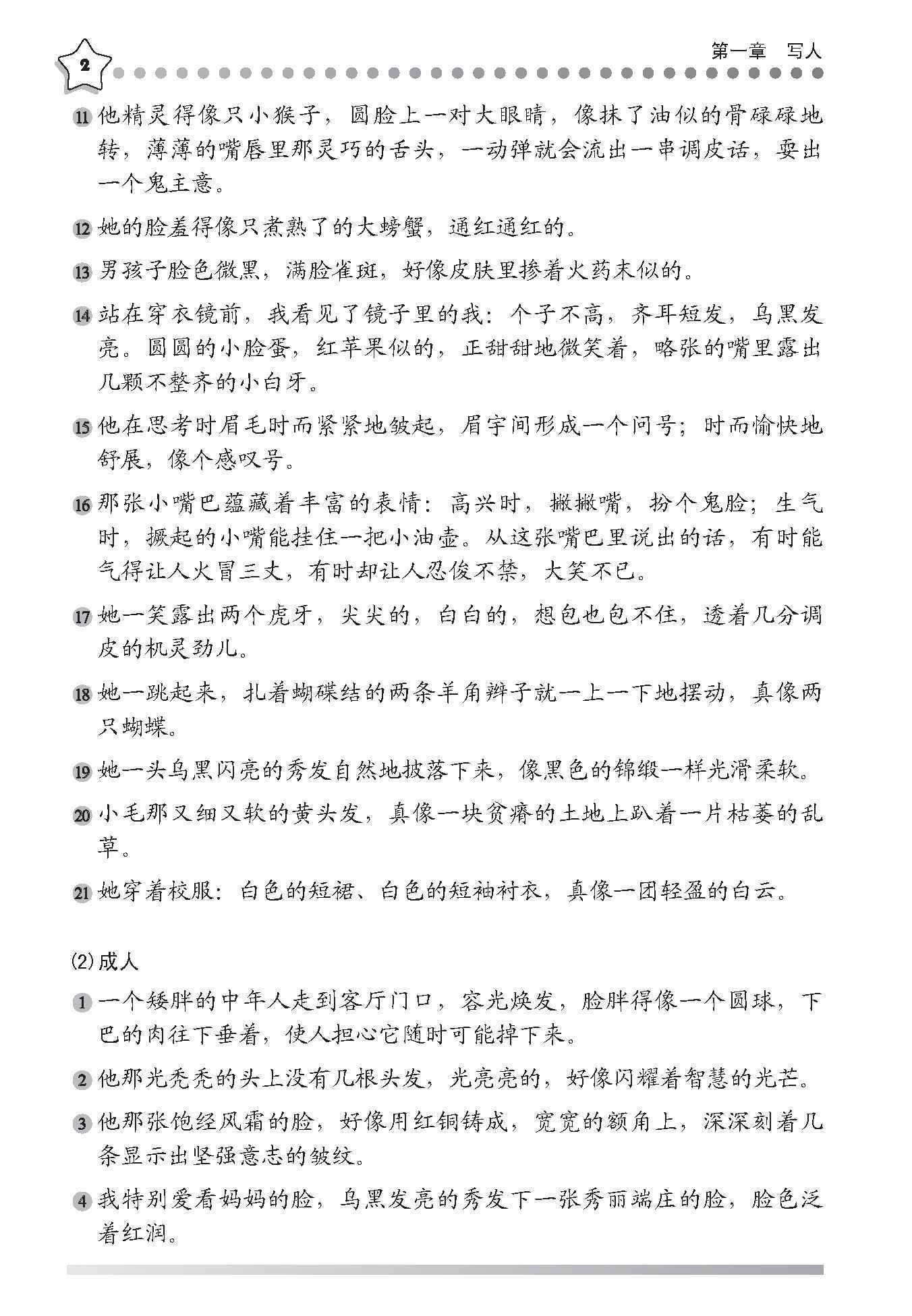 中学作文 (SECONDARY COMPOSITIONS)