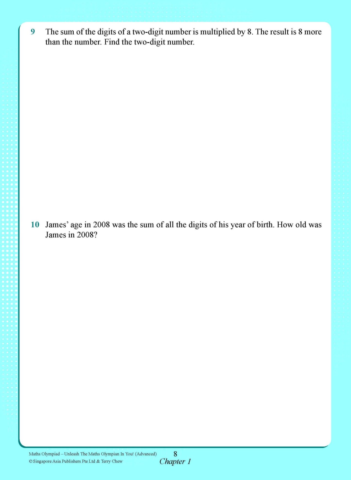 Maths Olympiad Advanced