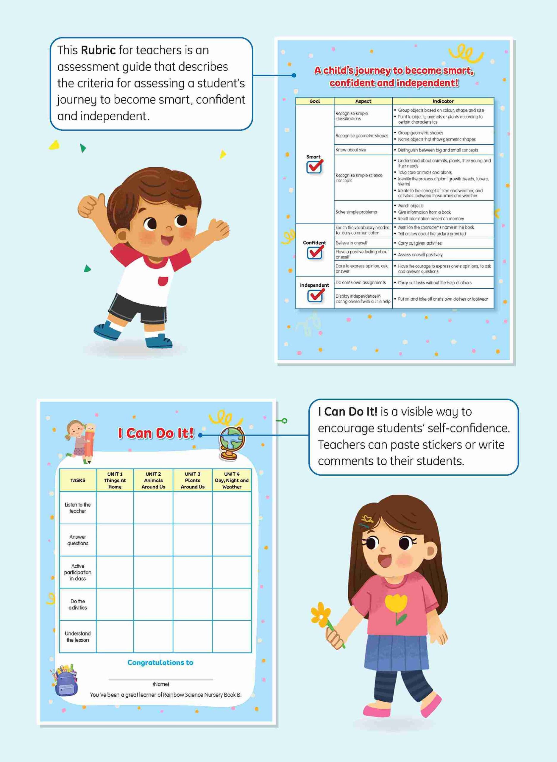 Rainbow Science Student Book Nursery B