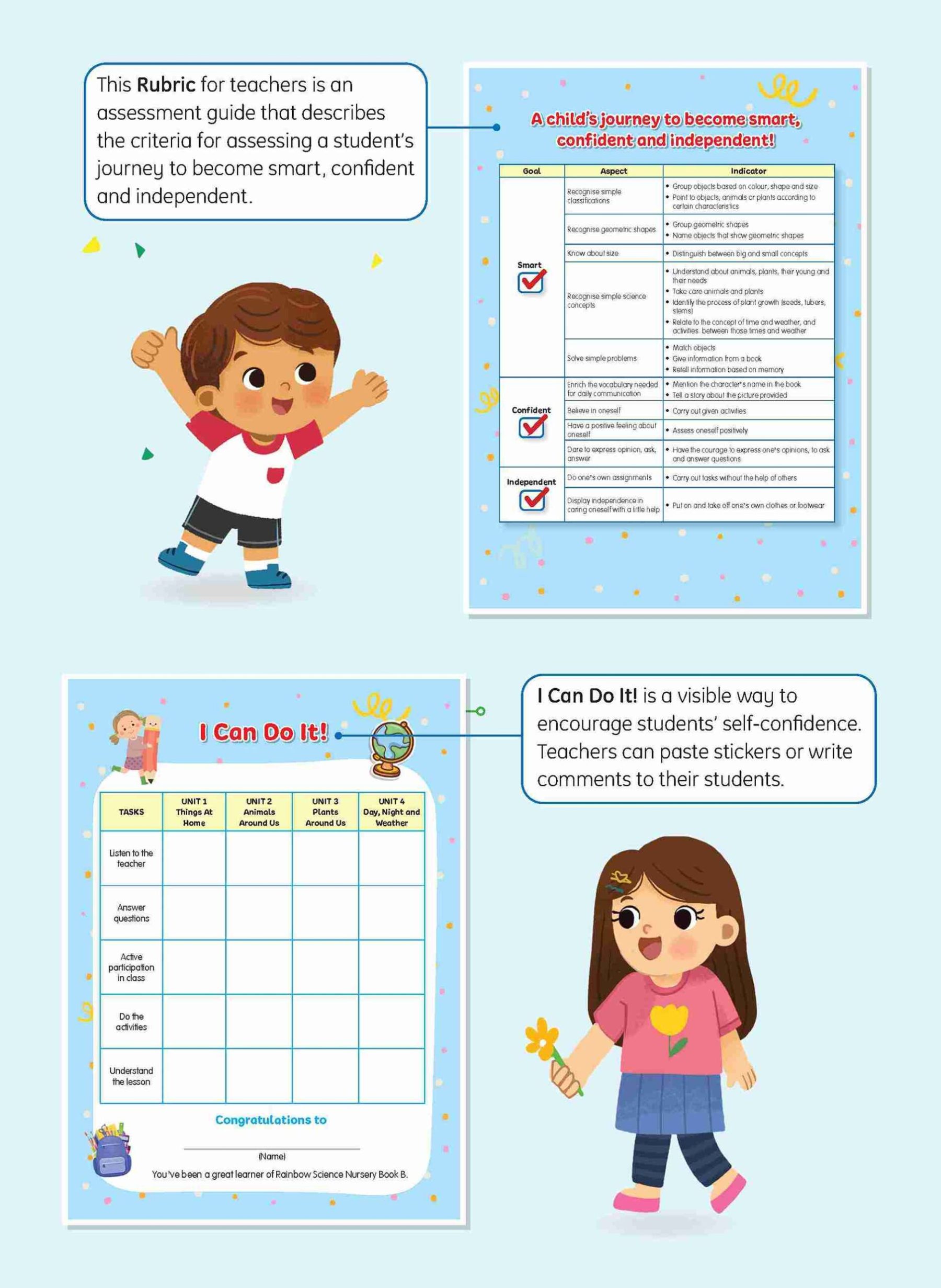 Rainbow Science Student Book Nursery B