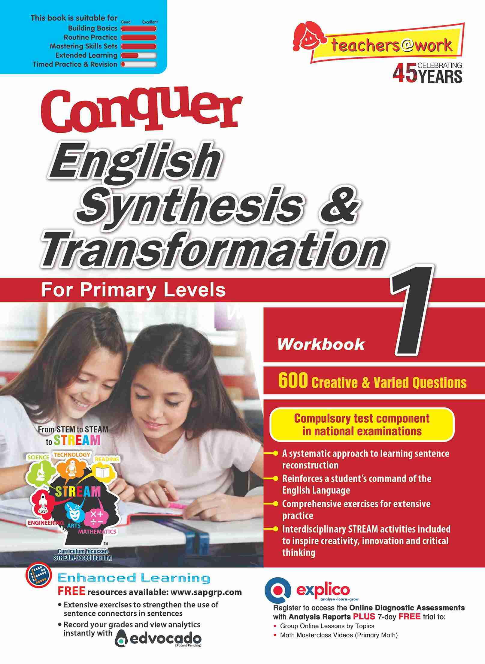 Conquer English Synthesis & Transformation Workbook 1