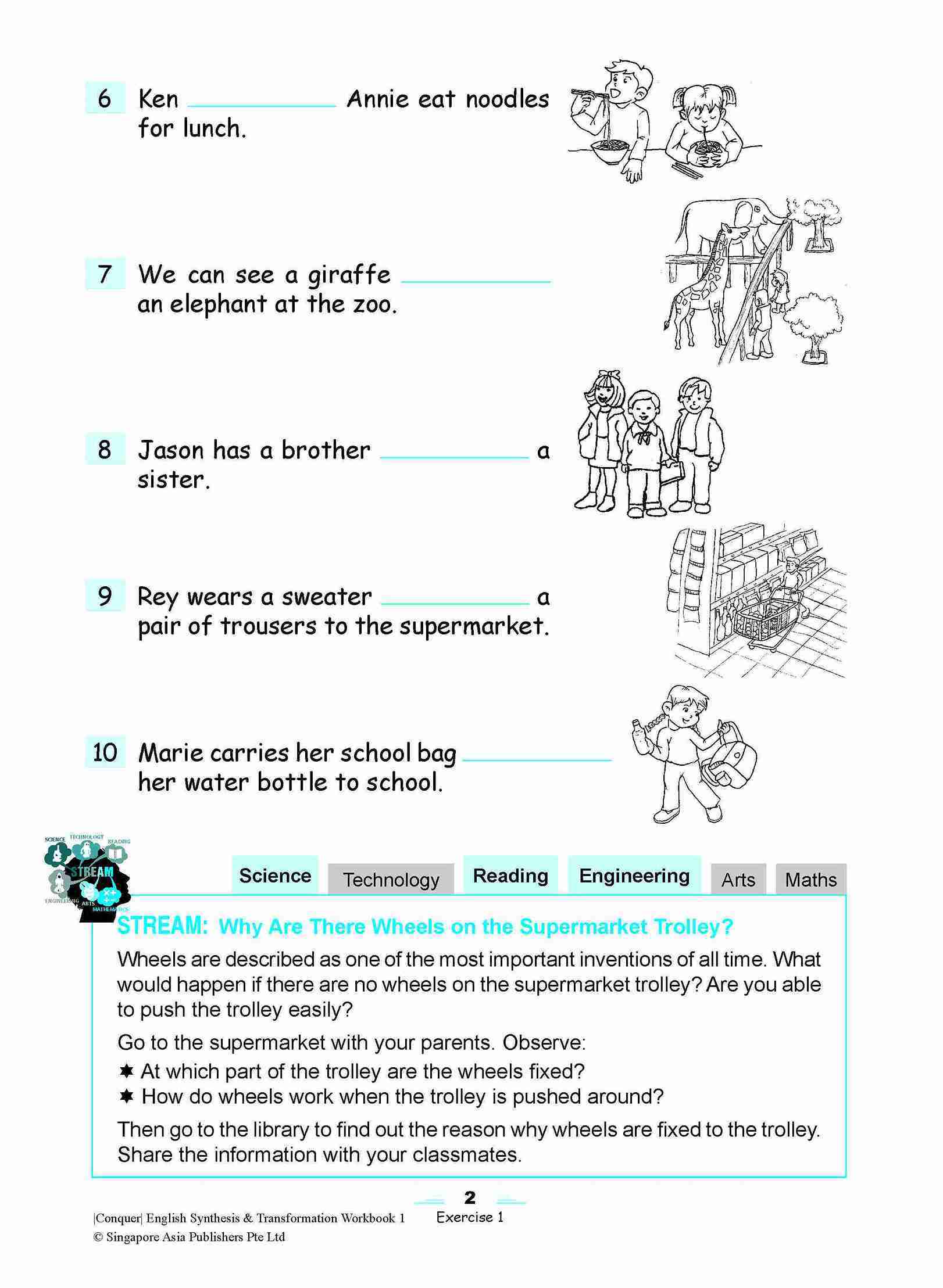 Conquer English Synthesis & Transformation Workbook 1