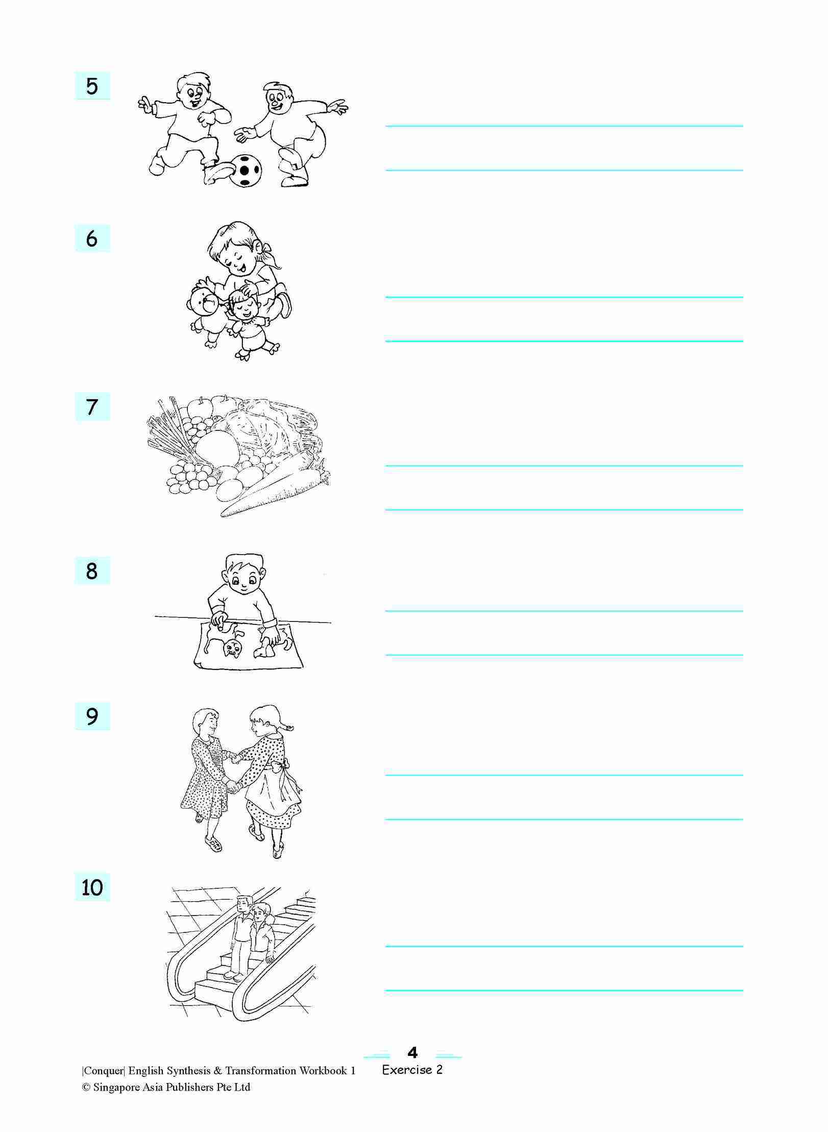 Conquer English Synthesis & Transformation Workbook 1