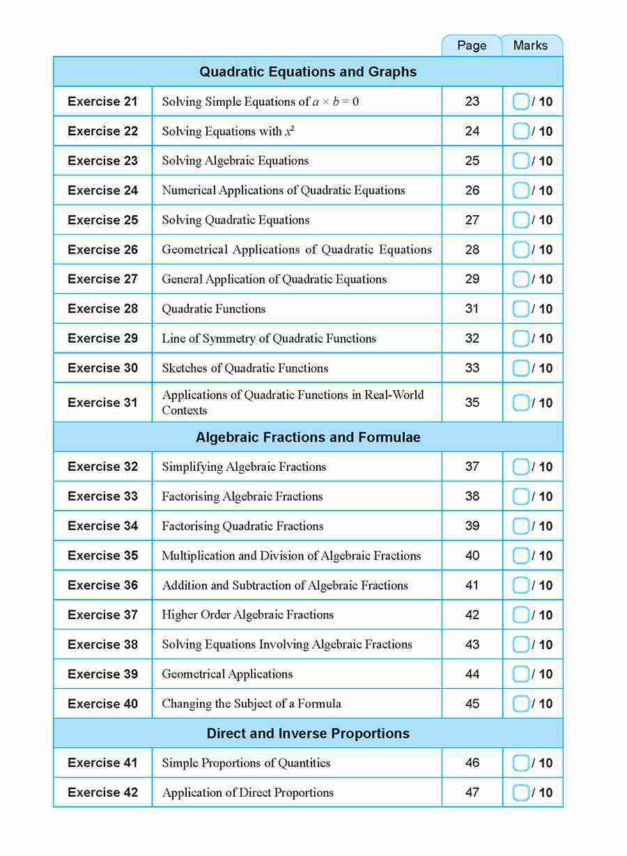 Conquer G3 Mathematics For Secondary Levels Workbook 2