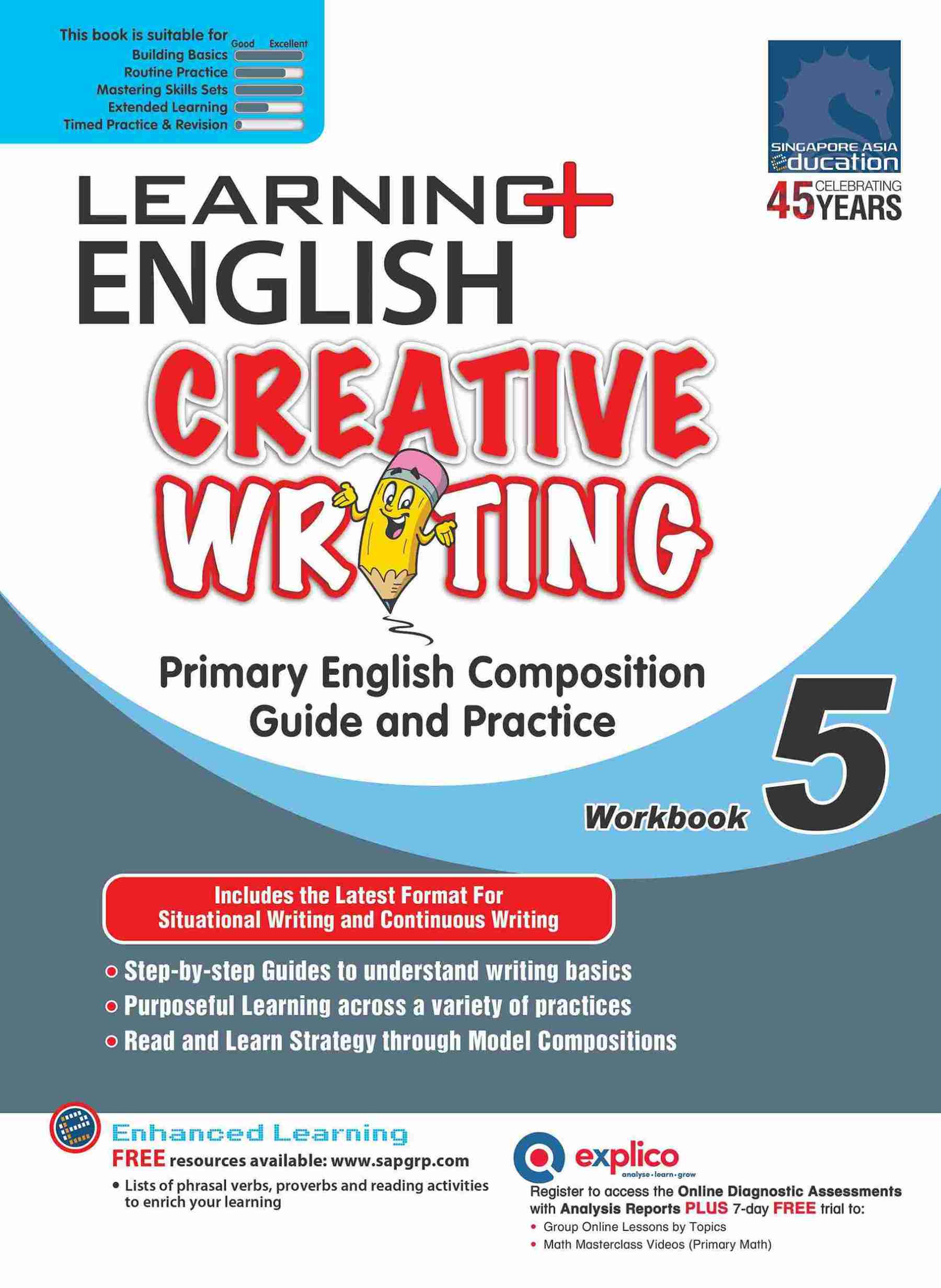 LEARNING+ ENGLISH CREATIVE WRITING Workbook 5