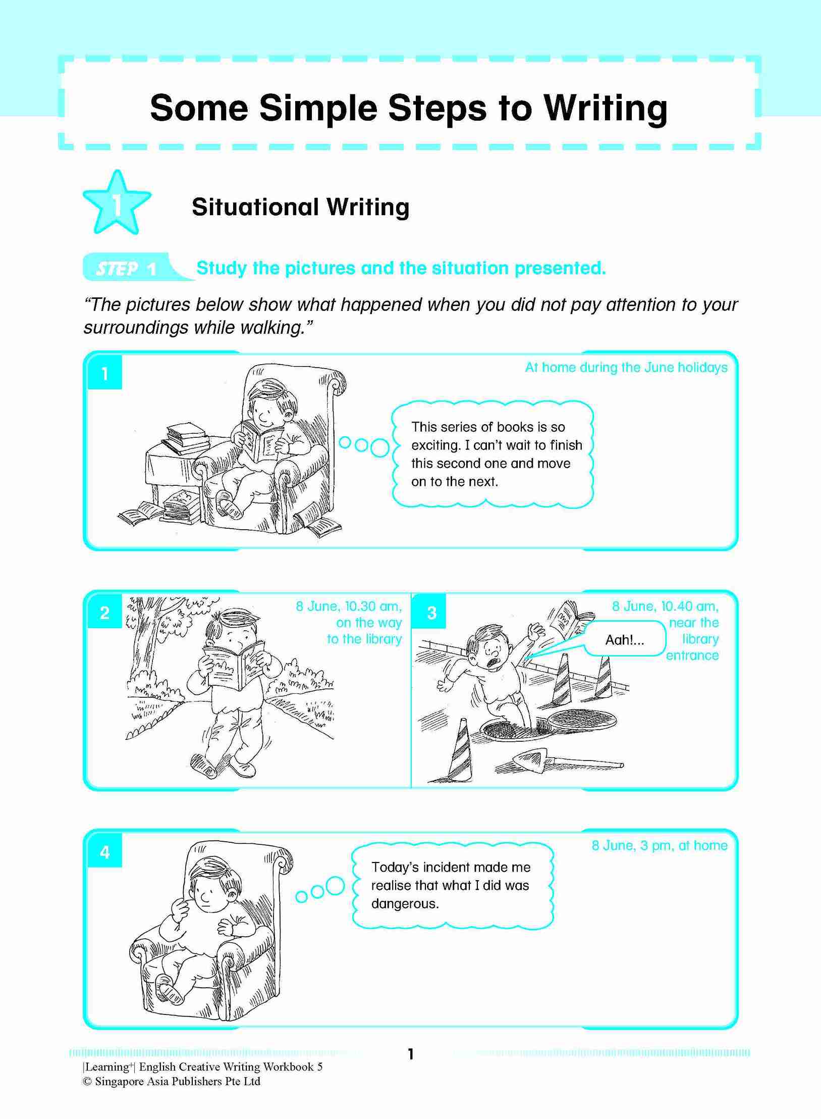 LEARNING+ ENGLISH CREATIVE WRITING Workbook 5