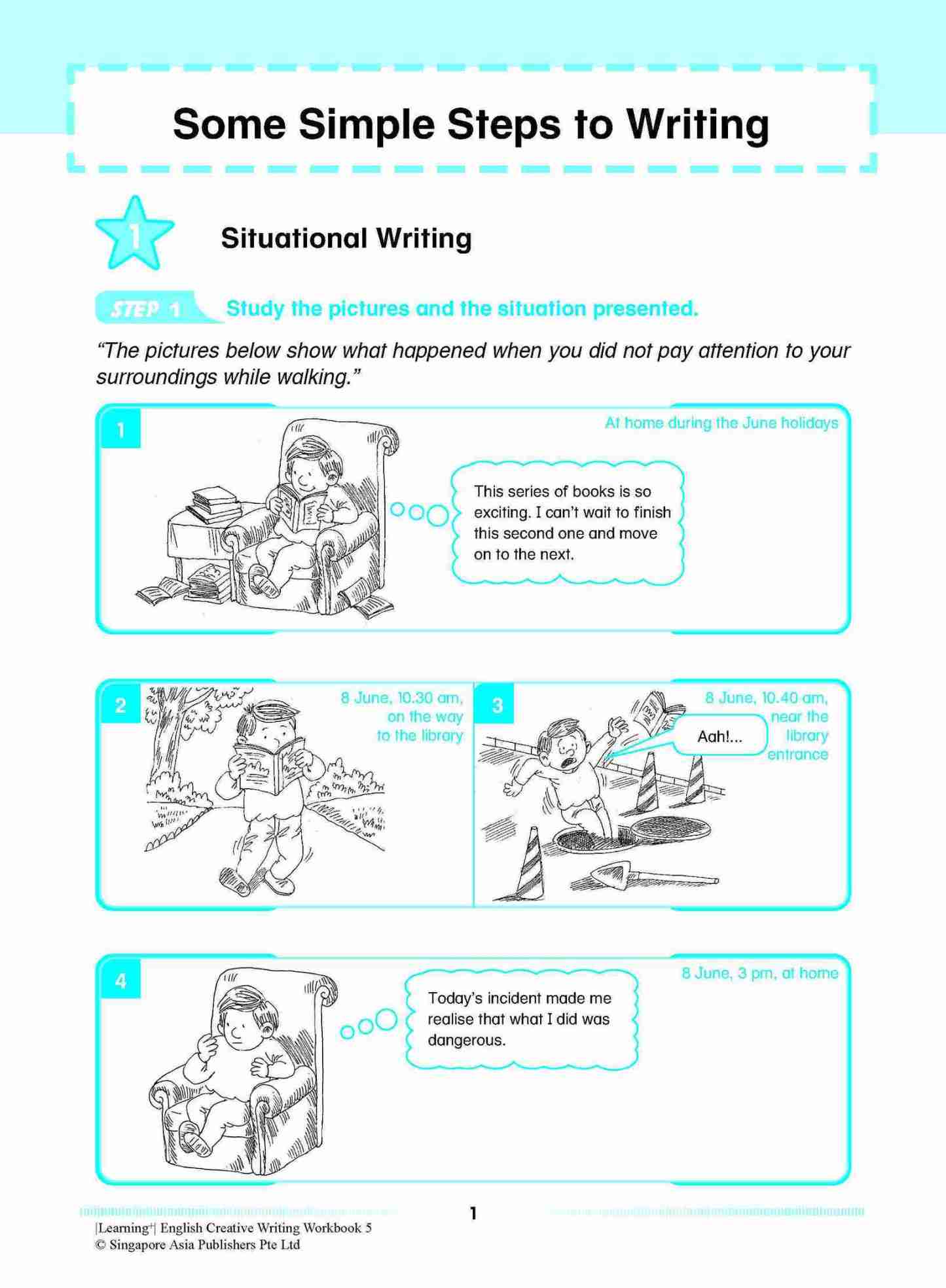 LEARNING+ ENGLISH CREATIVE WRITING Workbook 5