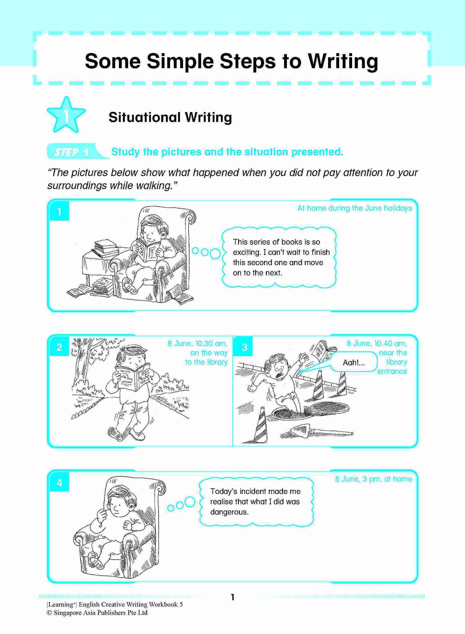 LEARNING+ ENGLISH CREATIVE WRITING Workbook 5