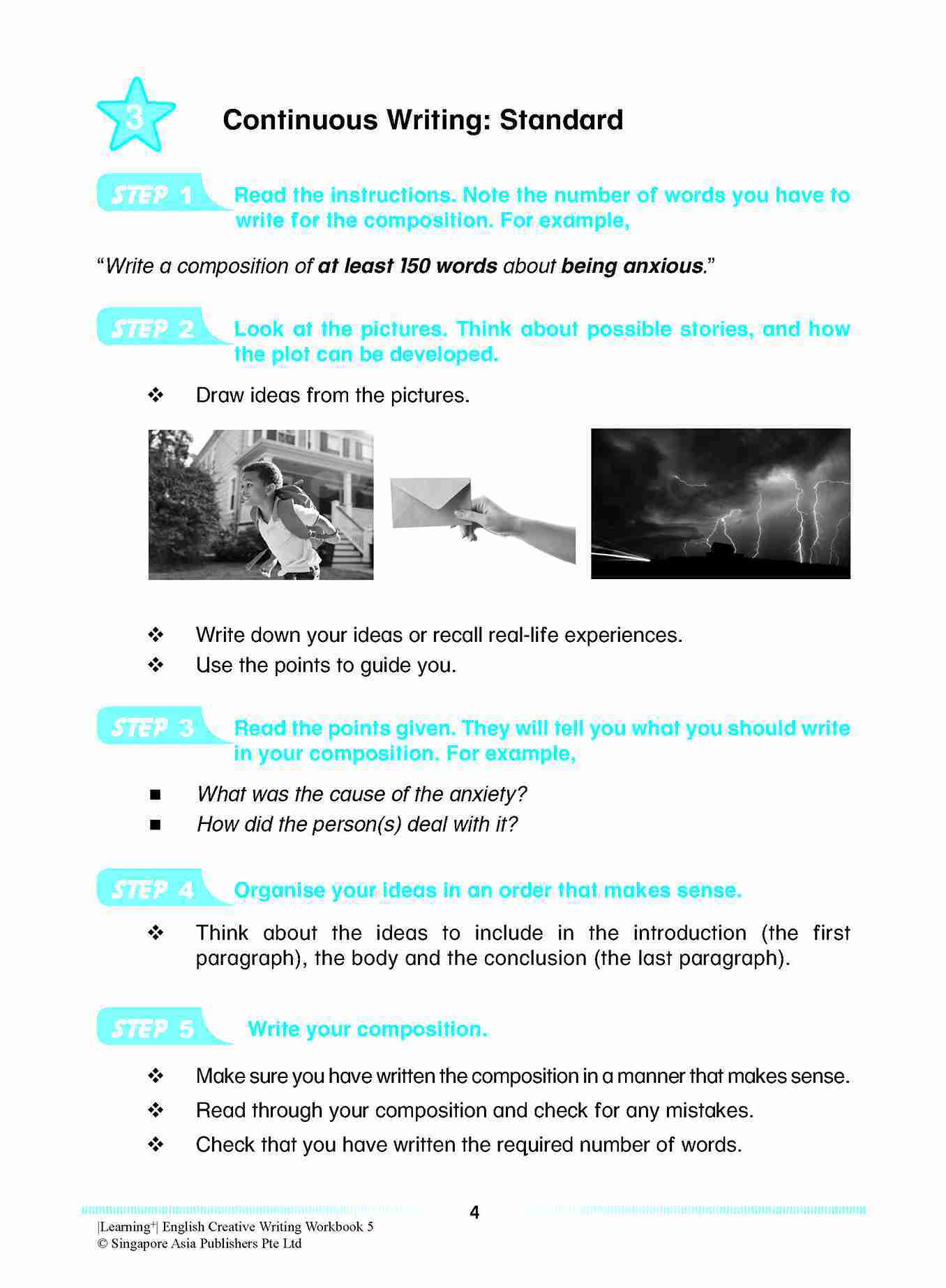 LEARNING+ ENGLISH CREATIVE WRITING Workbook 5