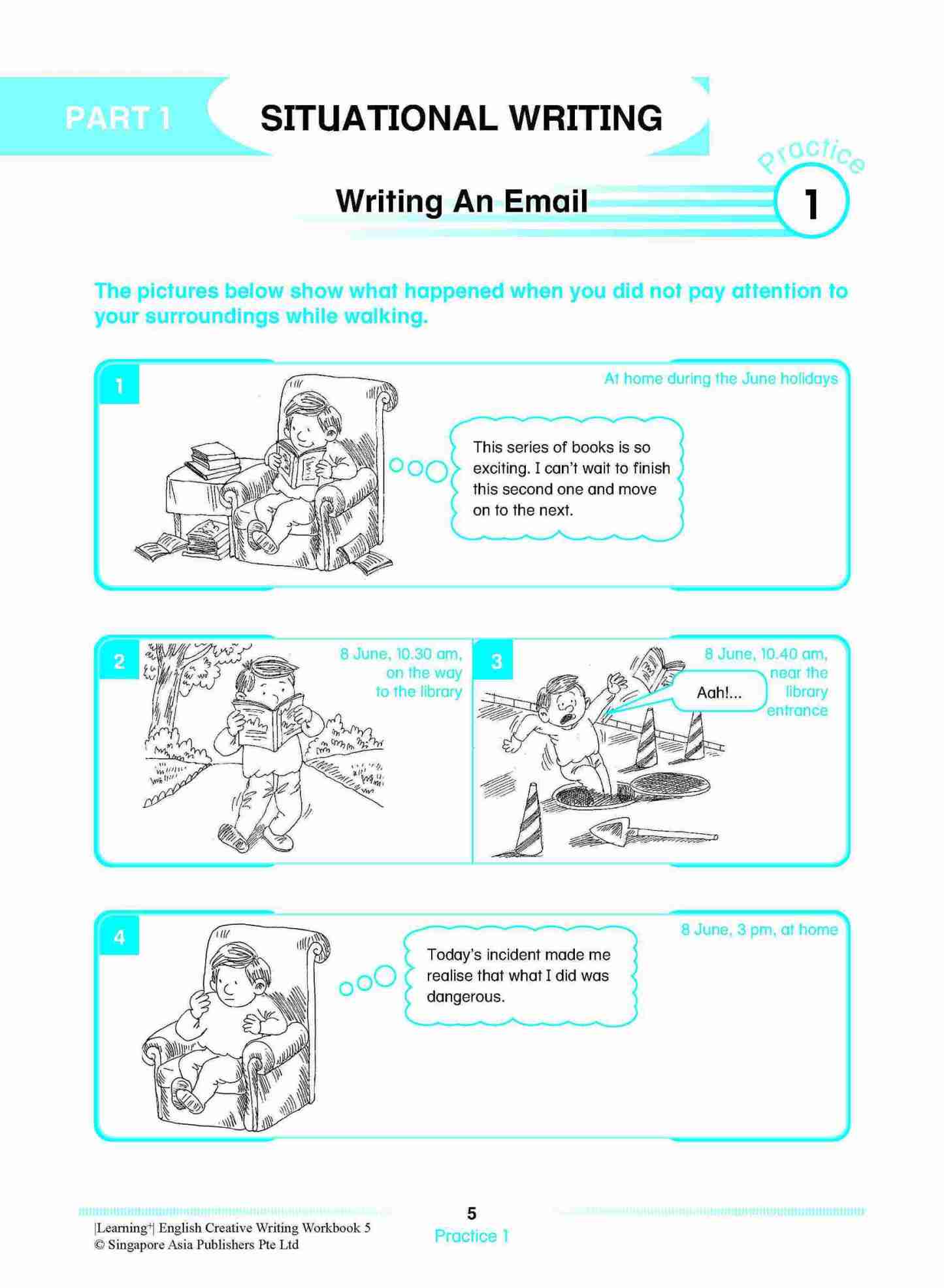 LEARNING+ ENGLISH CREATIVE WRITING Workbook 5