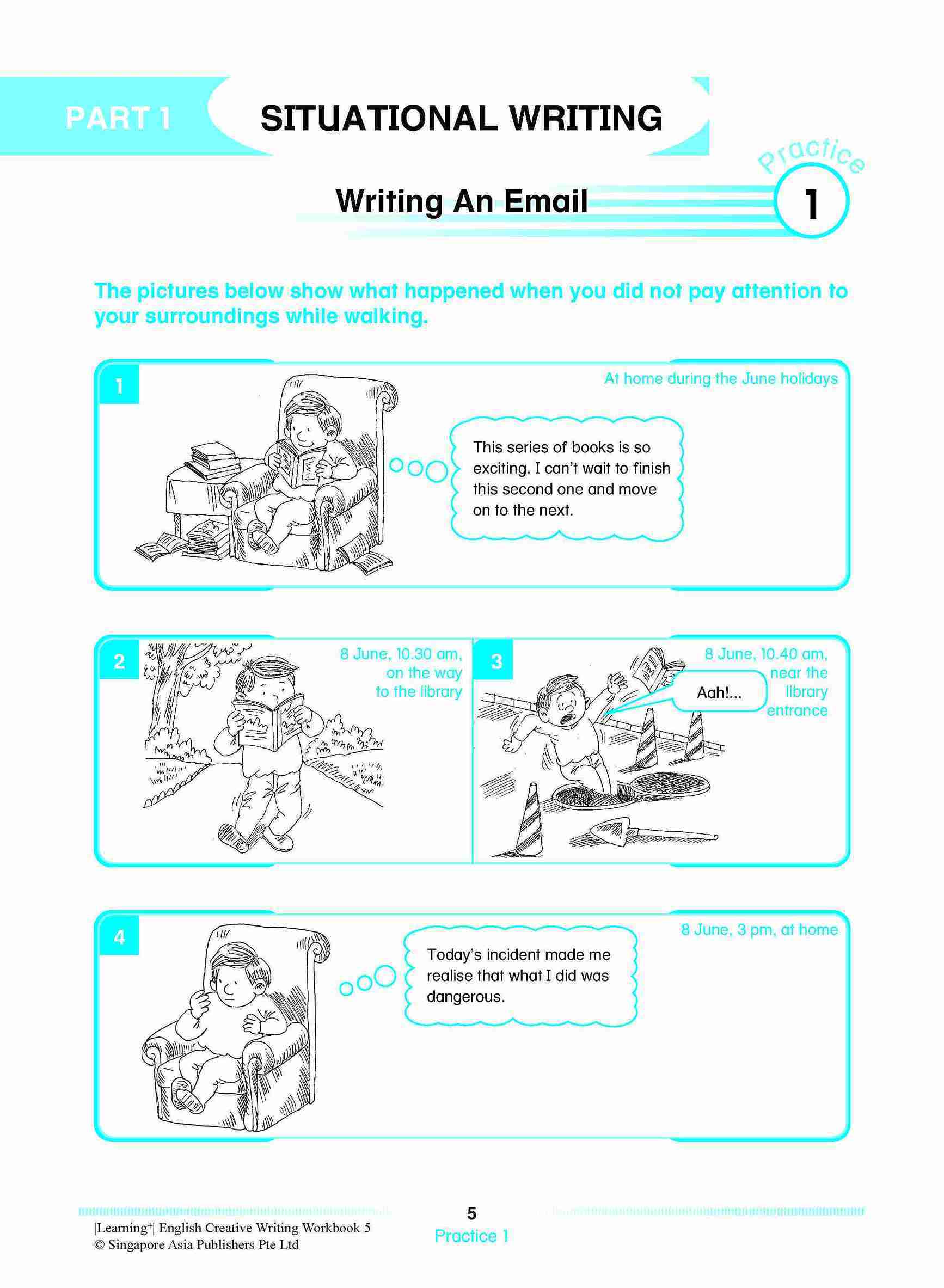 LEARNING+ ENGLISH CREATIVE WRITING Workbook 5