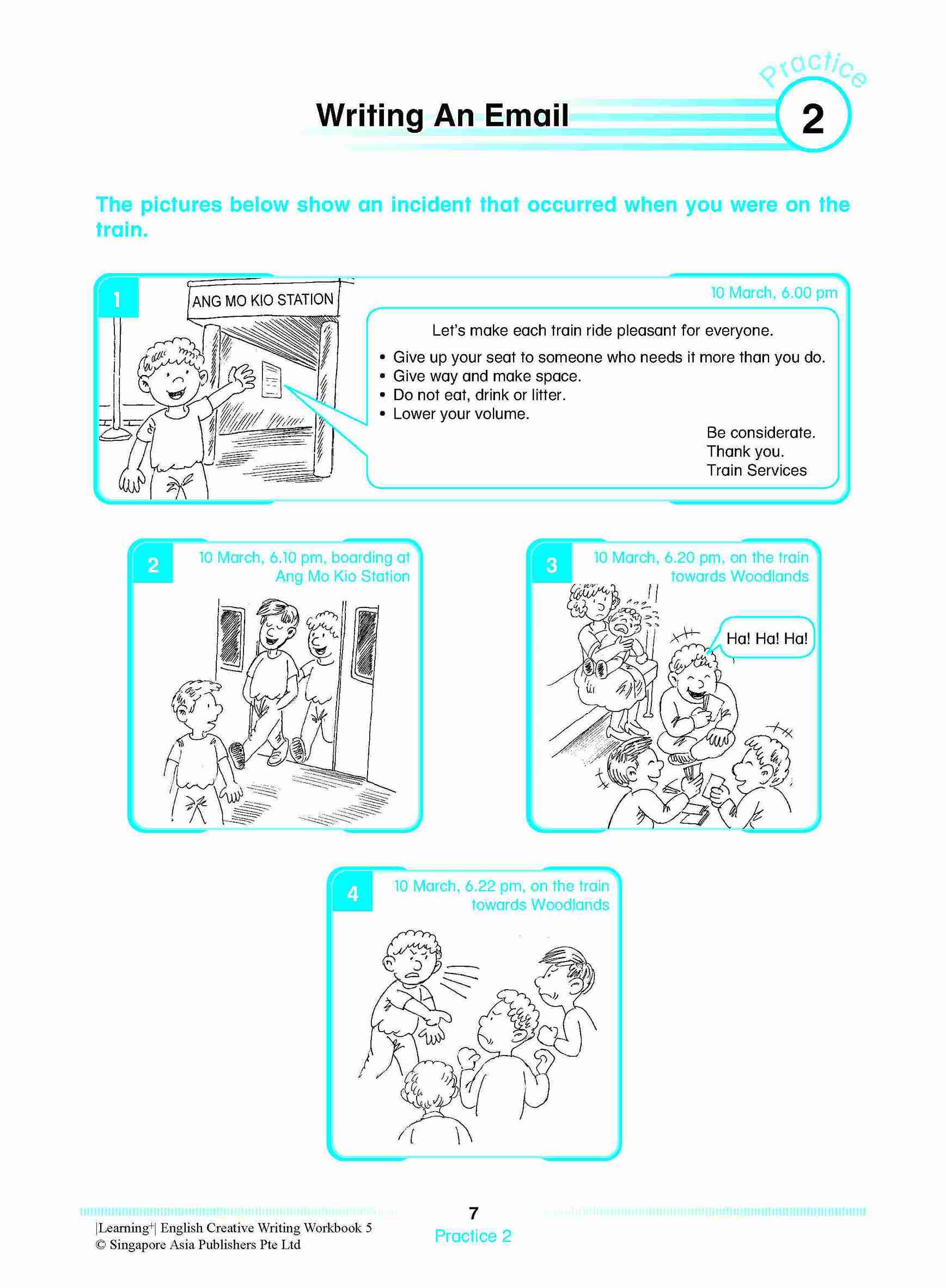 LEARNING+ ENGLISH CREATIVE WRITING Workbook 5