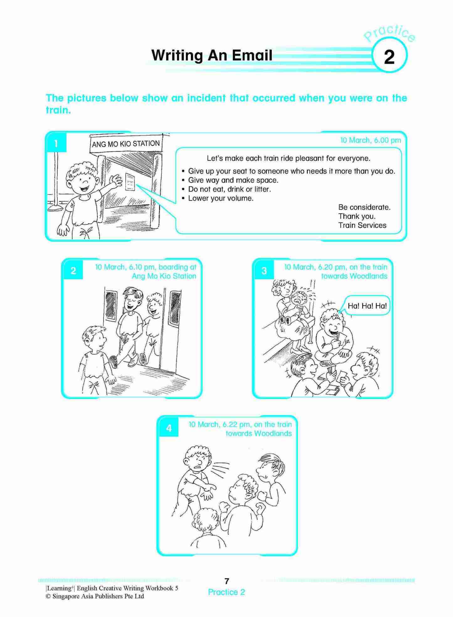 LEARNING+ ENGLISH CREATIVE WRITING Workbook 5