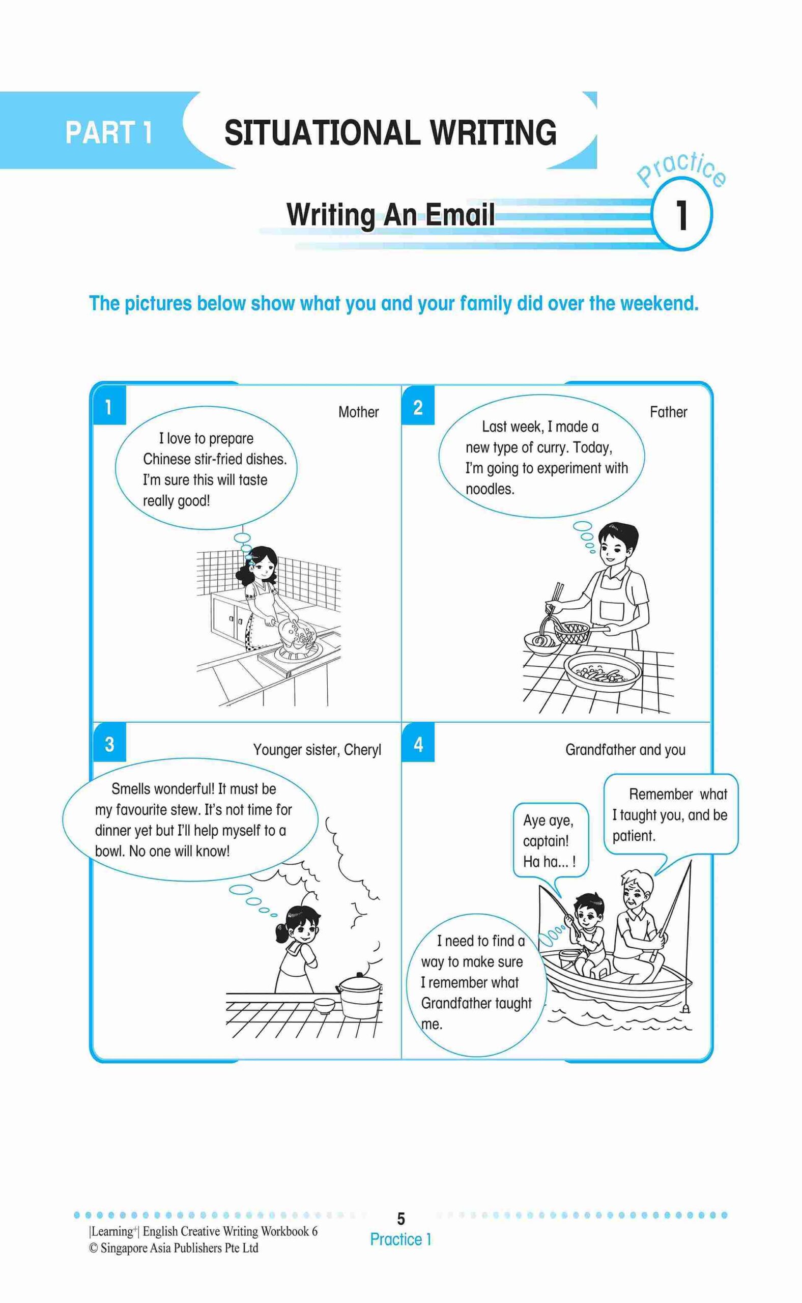 LEARNING+ ENGLISH CREATIVE WRITING Workbook 6