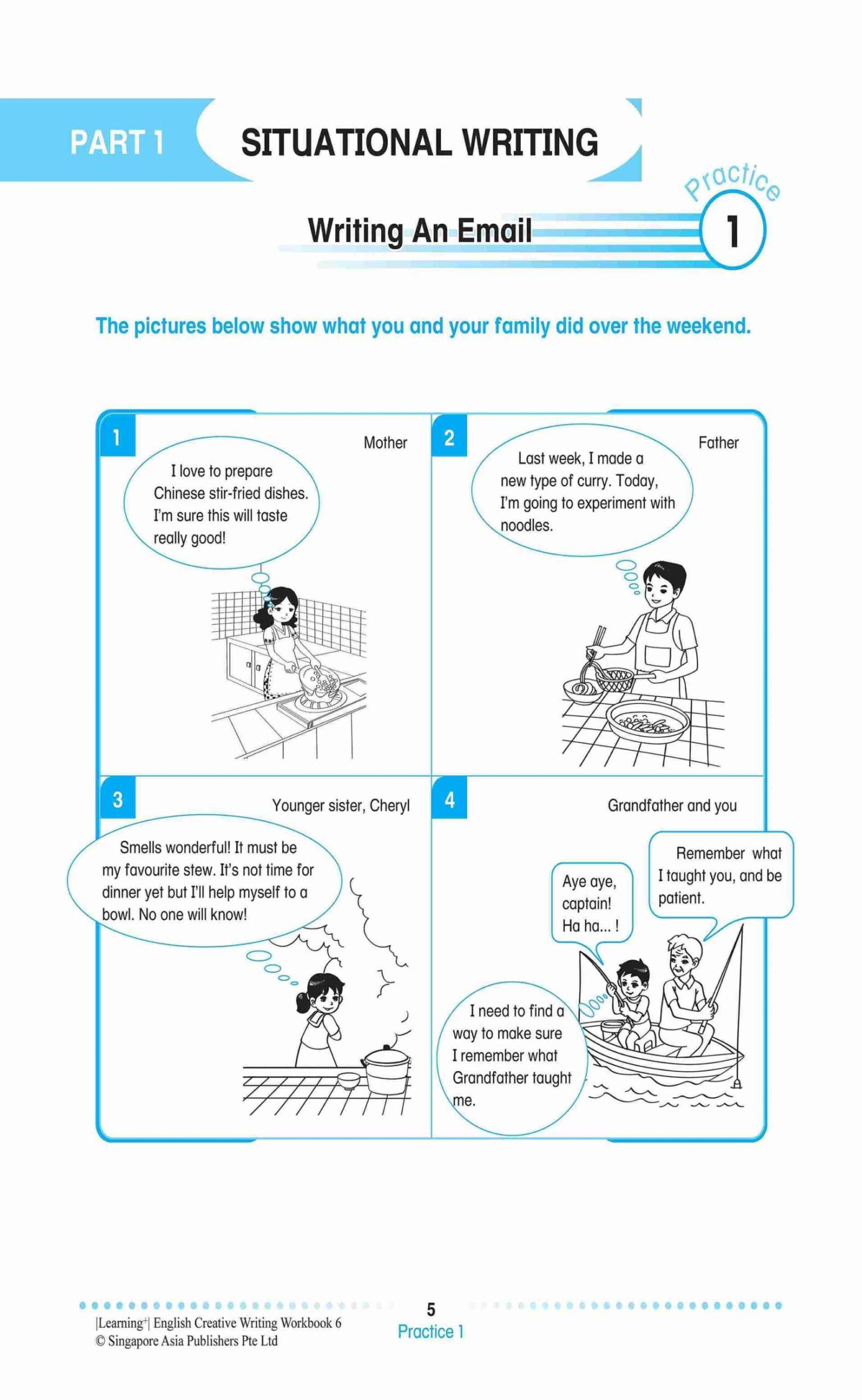 LEARNING+ ENGLISH CREATIVE WRITING Workbook 6