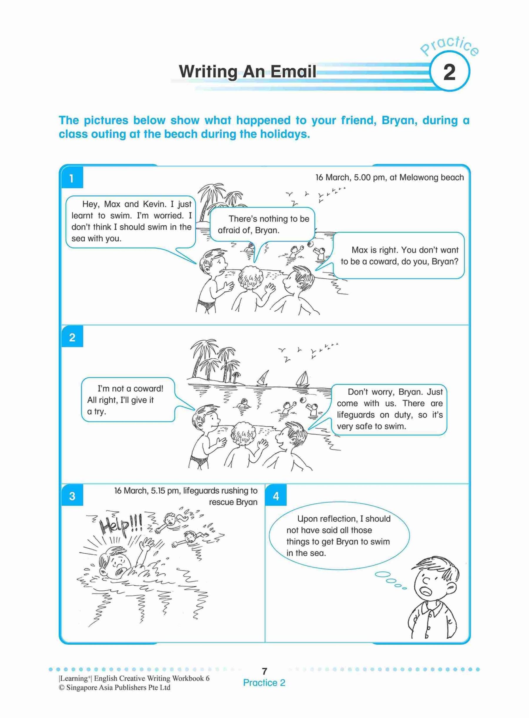 LEARNING+ ENGLISH CREATIVE WRITING Workbook 6