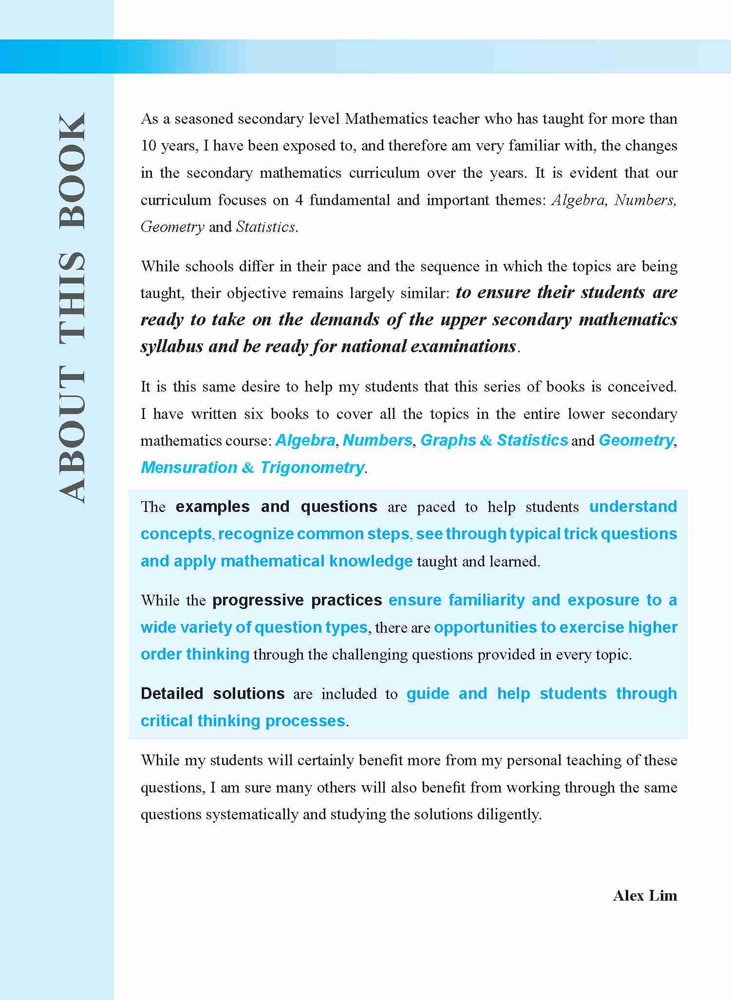 INTEGRATED MATHEMATICS ALGEBRA For SECONDARY 2 [G3 and IP]