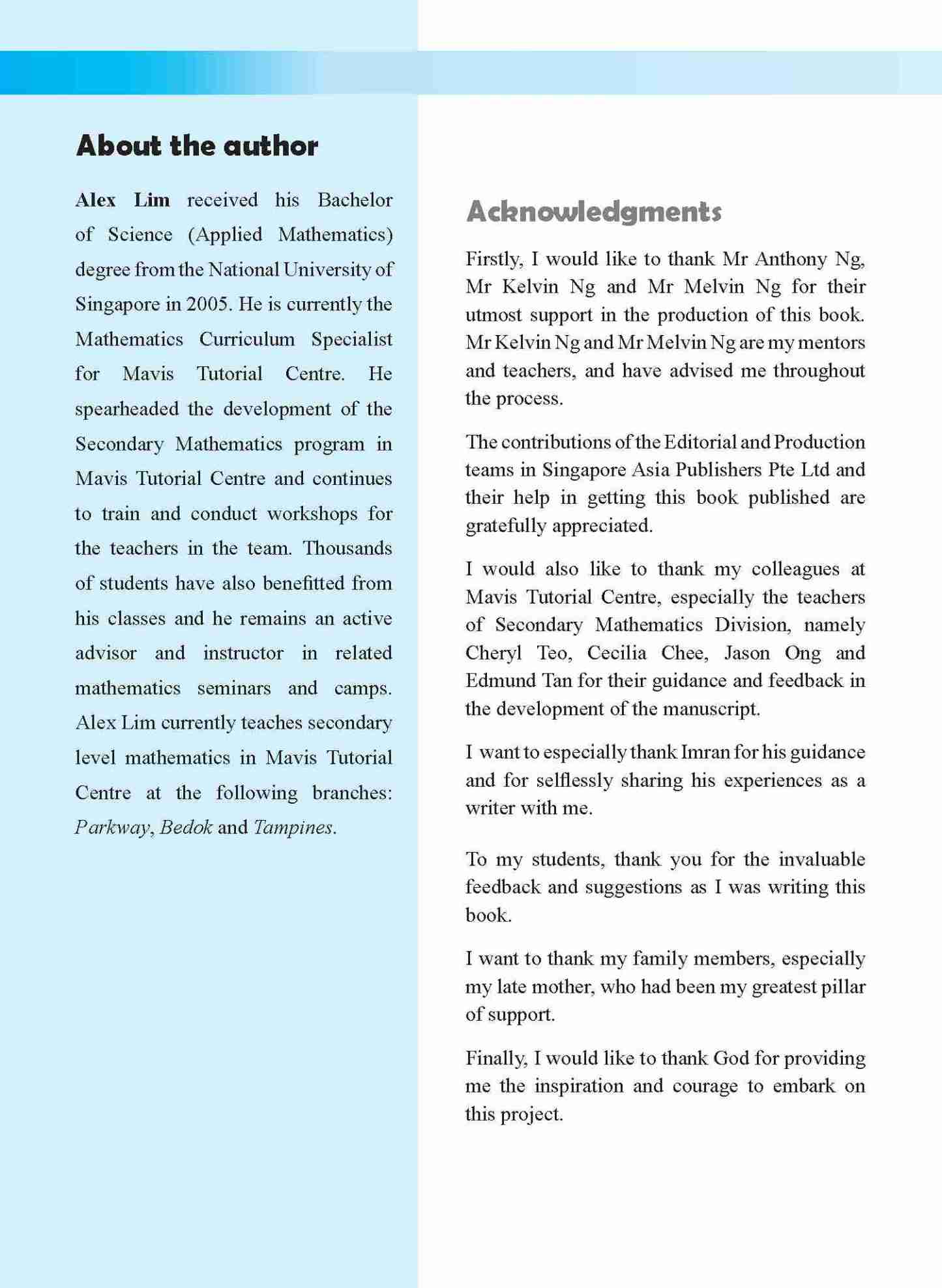 INTEGRATED MATHEMATICS ALGEBRA For SECONDARY 2 [G3 and IP]