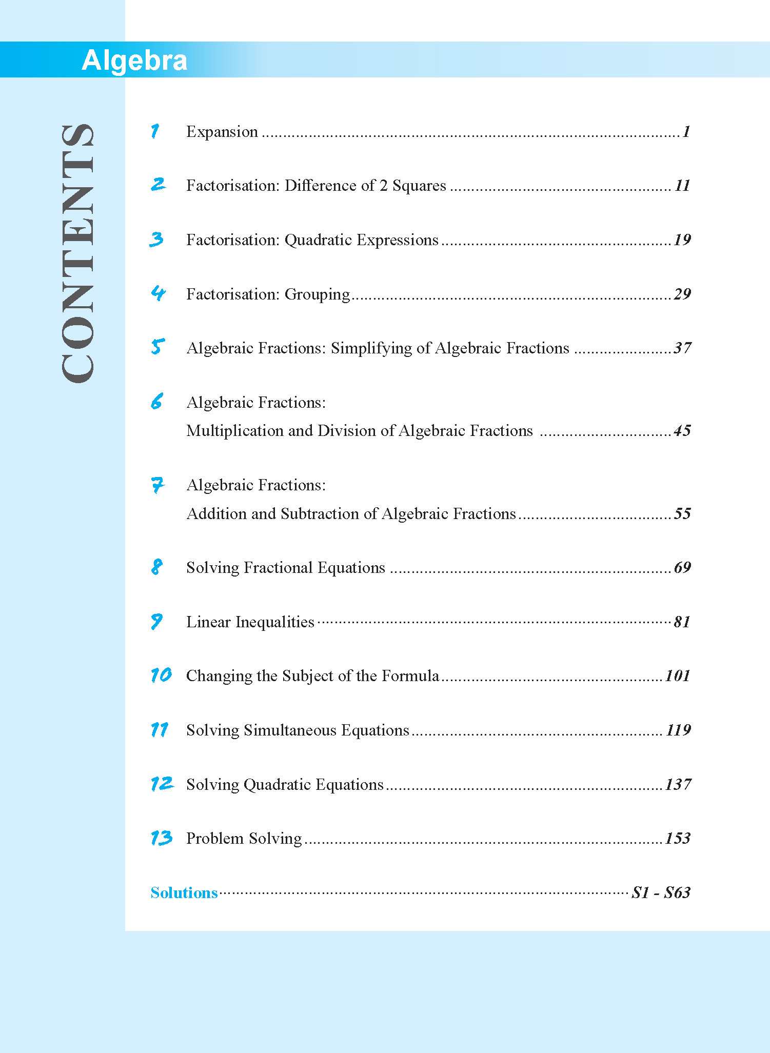 INTEGRATED MATHEMATICS ALGEBRA For SECONDARY 2 [G3 and IP]