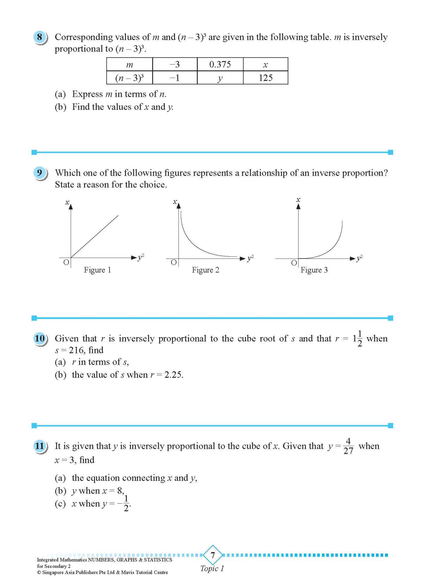 INTEGRATED MATHEMATICS NUMBERS, GRAPHS & STATISTICS For SECONDARY 2 [G3 and IP]