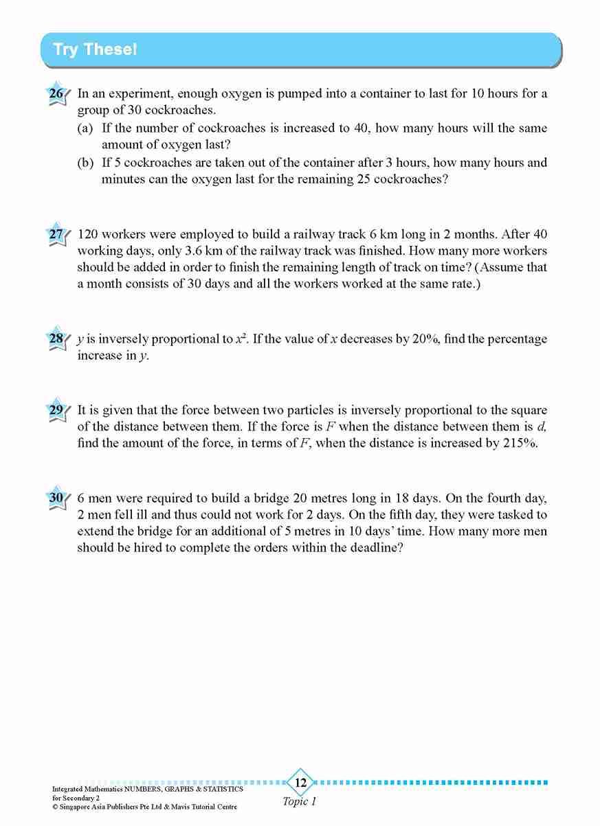INTEGRATED MATHEMATICS NUMBERS, GRAPHS & STATISTICS For SECONDARY 2 [G3 and IP]