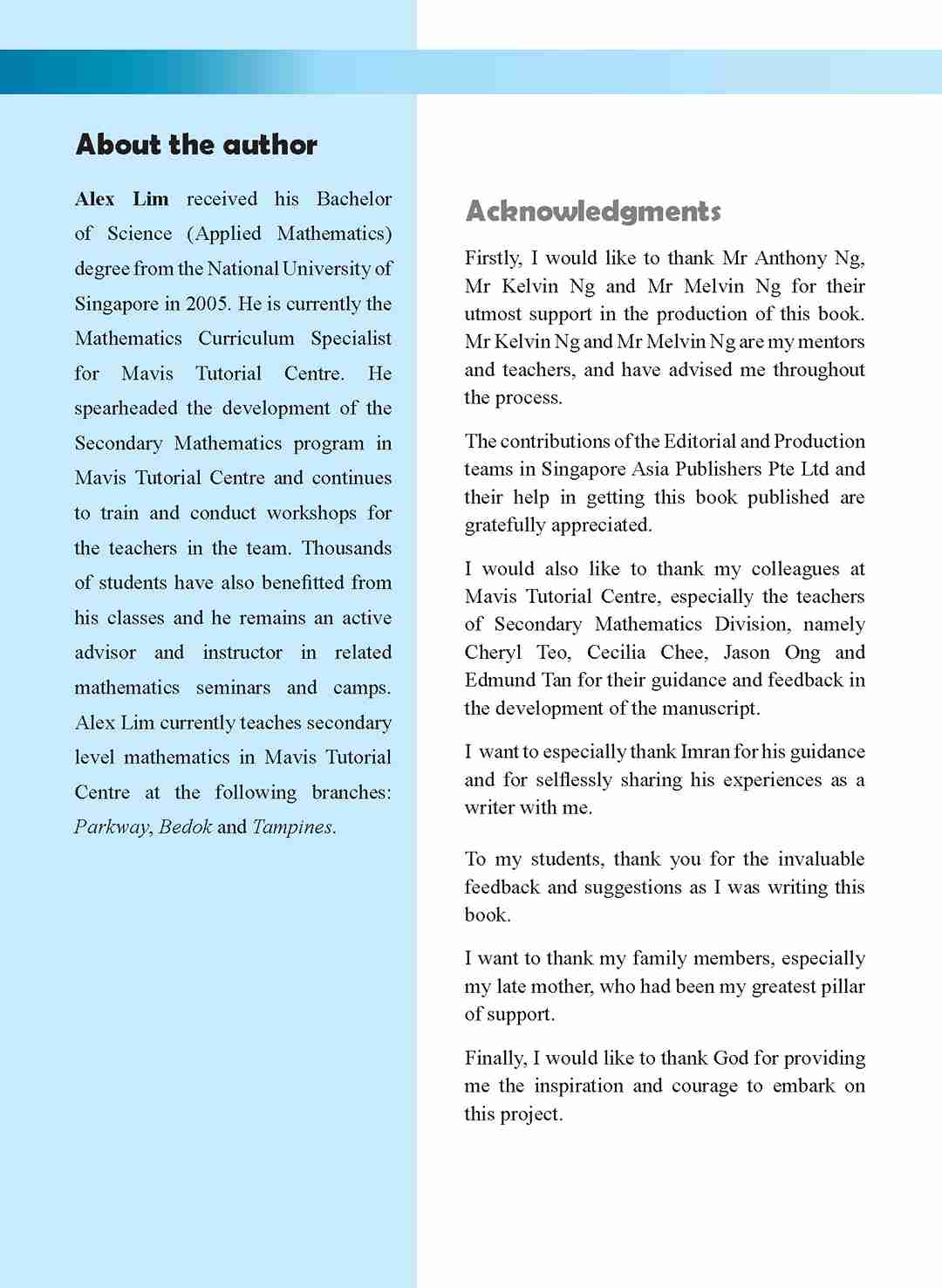 INTEGRATED MATHEMATICS GEOMETRY & MENSURATION For SECONDARY 2 [G3 and IP]