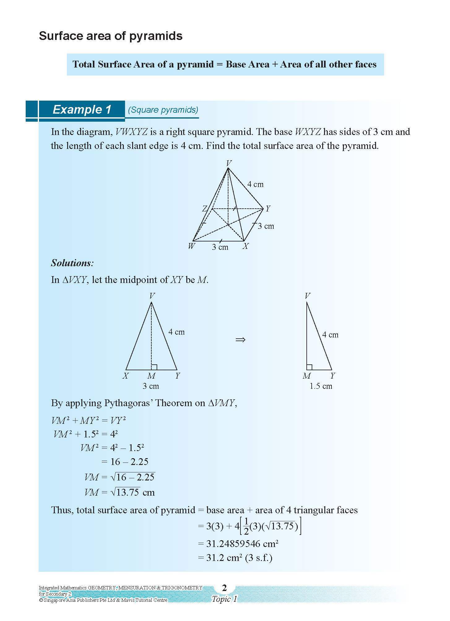 INTEGRATED MATHEMATICS GEOMETRY & MENSURATION For SECONDARY 2 [G3 and IP]