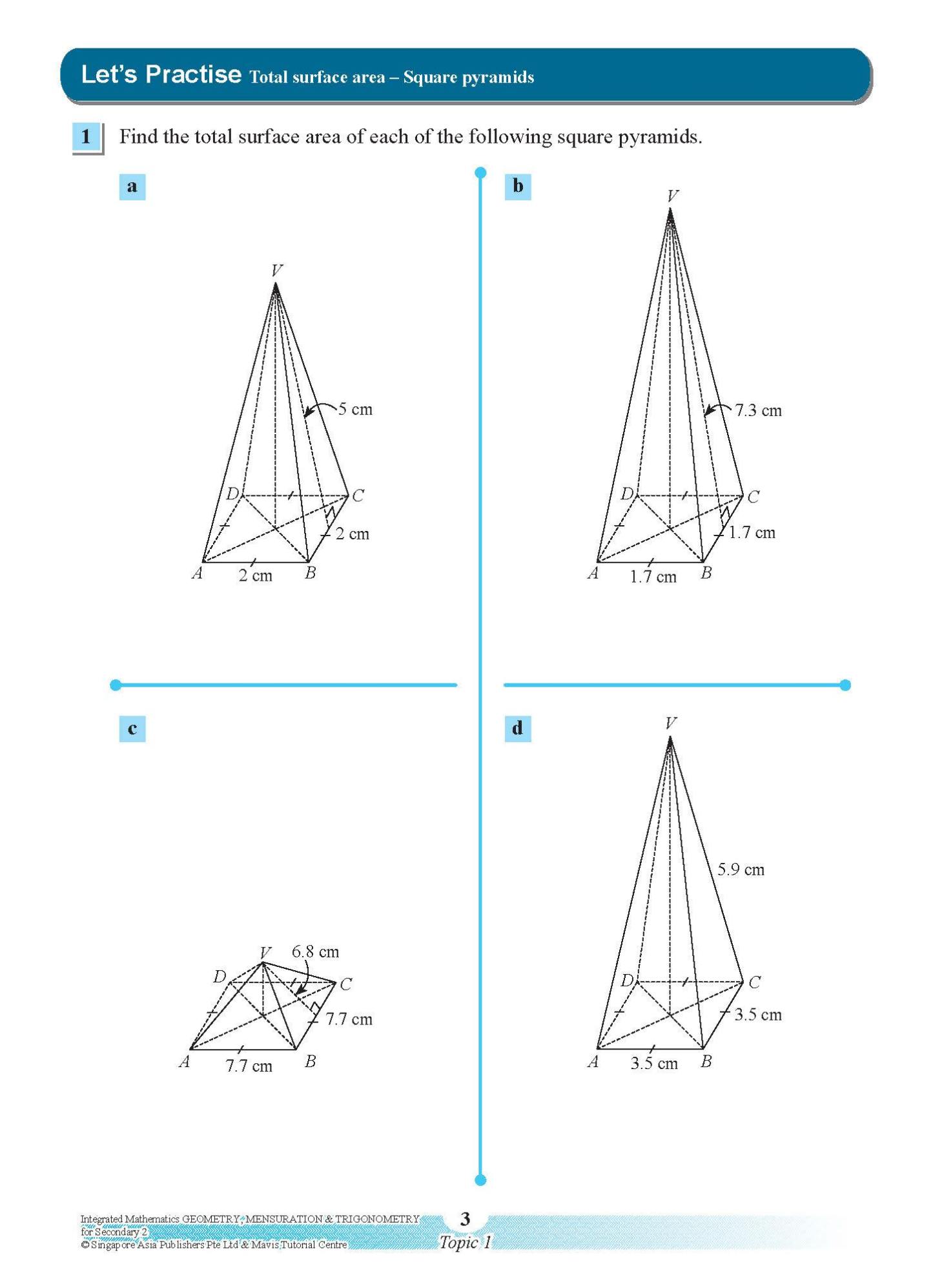INTEGRATED MATHEMATICS GEOMETRY & MENSURATION For SECONDARY 2 [G3 and IP]