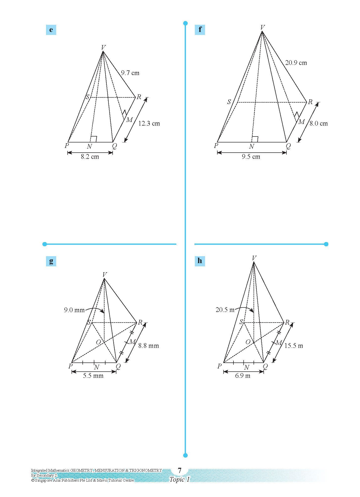 INTEGRATED MATHEMATICS GEOMETRY & MENSURATION For SECONDARY 2 [G3 and IP]