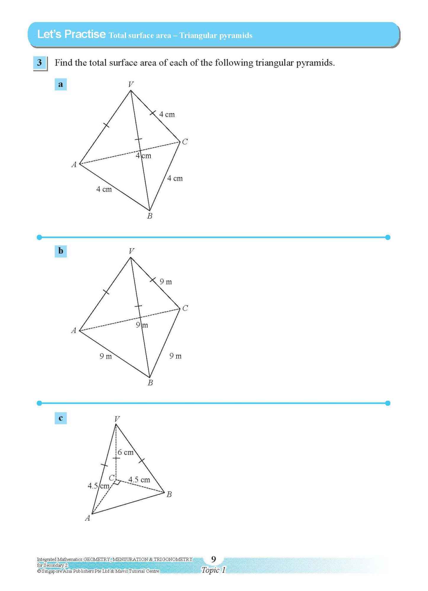 INTEGRATED MATHEMATICS GEOMETRY & MENSURATION For SECONDARY 2 [G3 and IP]