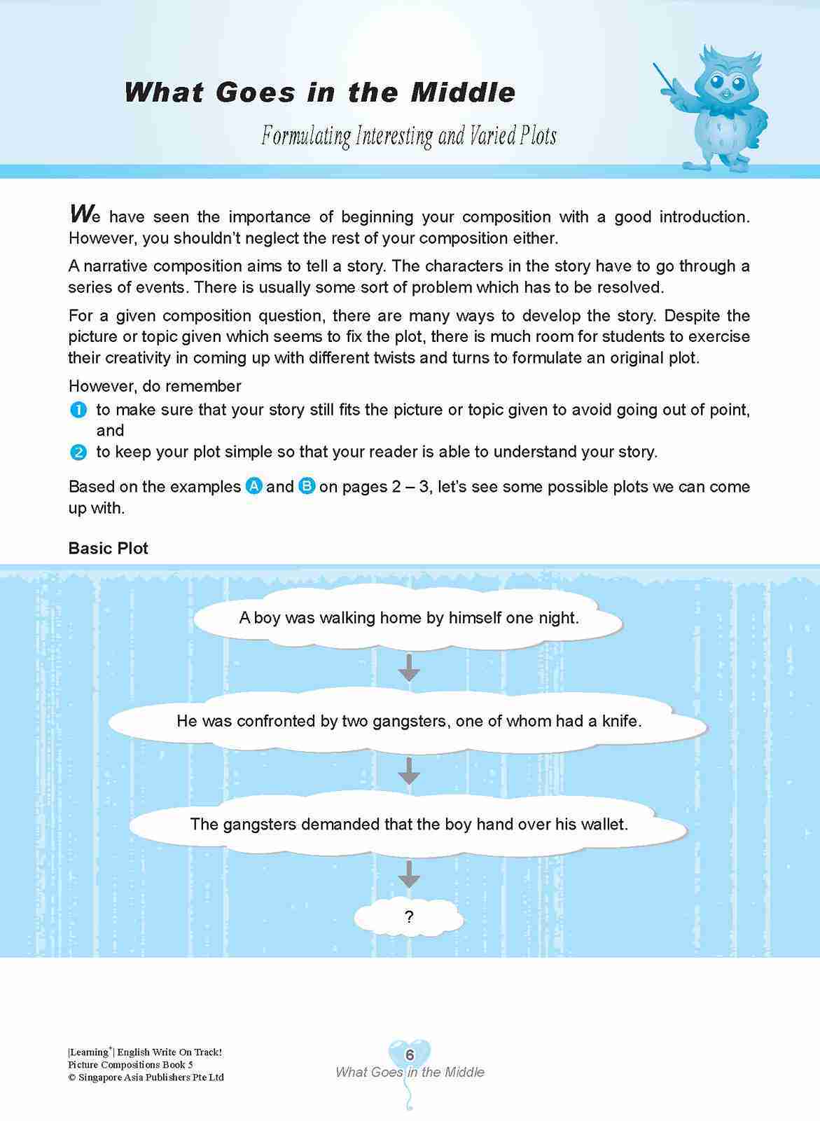 LEARNING+ English Write on Track! PICTURE COMPOSITIONS Book 5