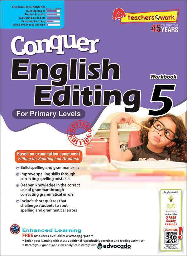 Conquer English Editing Workbook 5