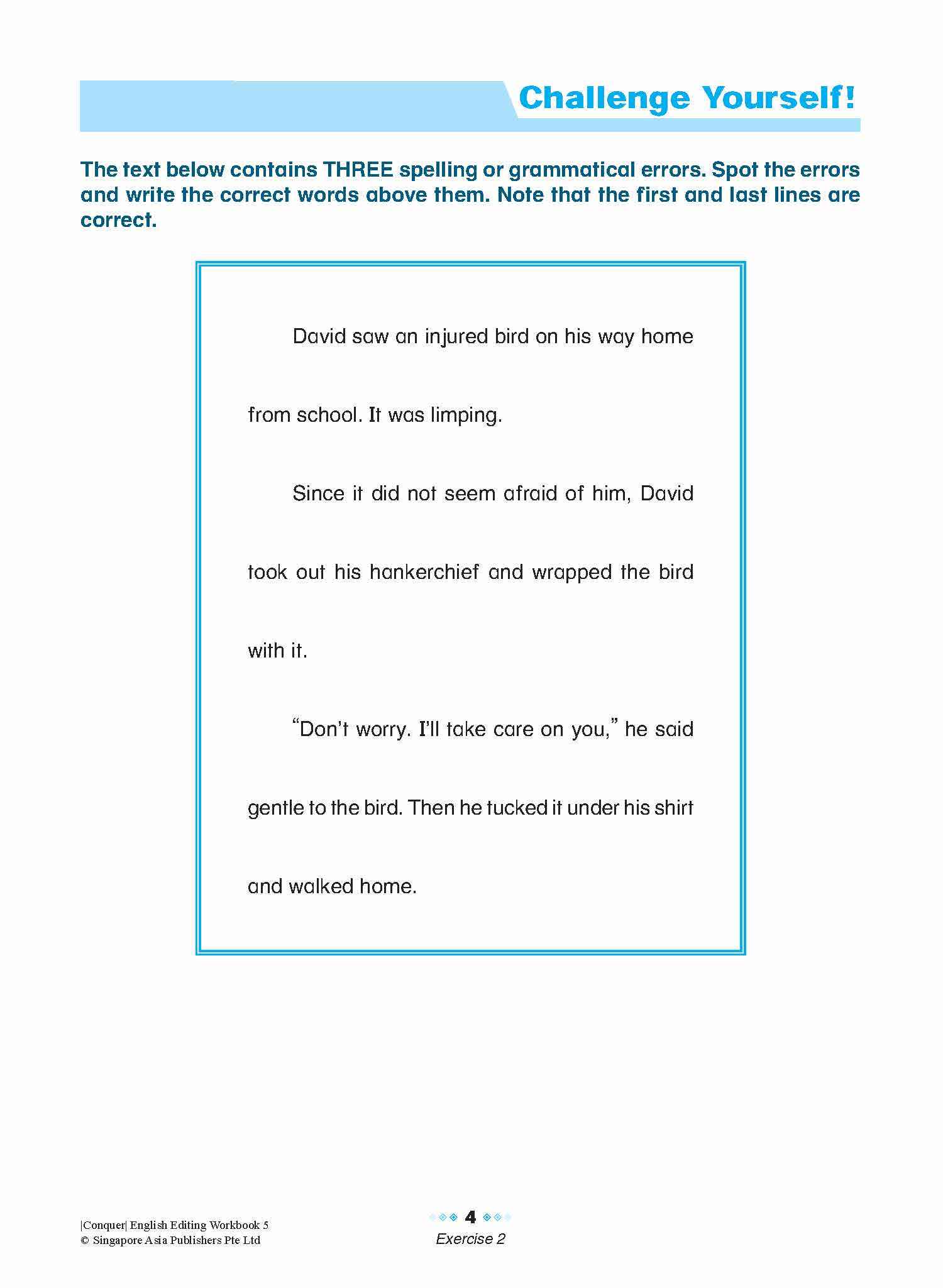 Conquer English Editing Workbook 5