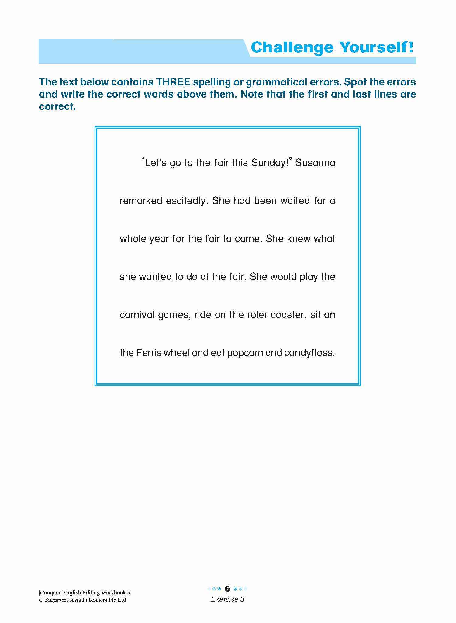 Conquer English Editing Workbook 5