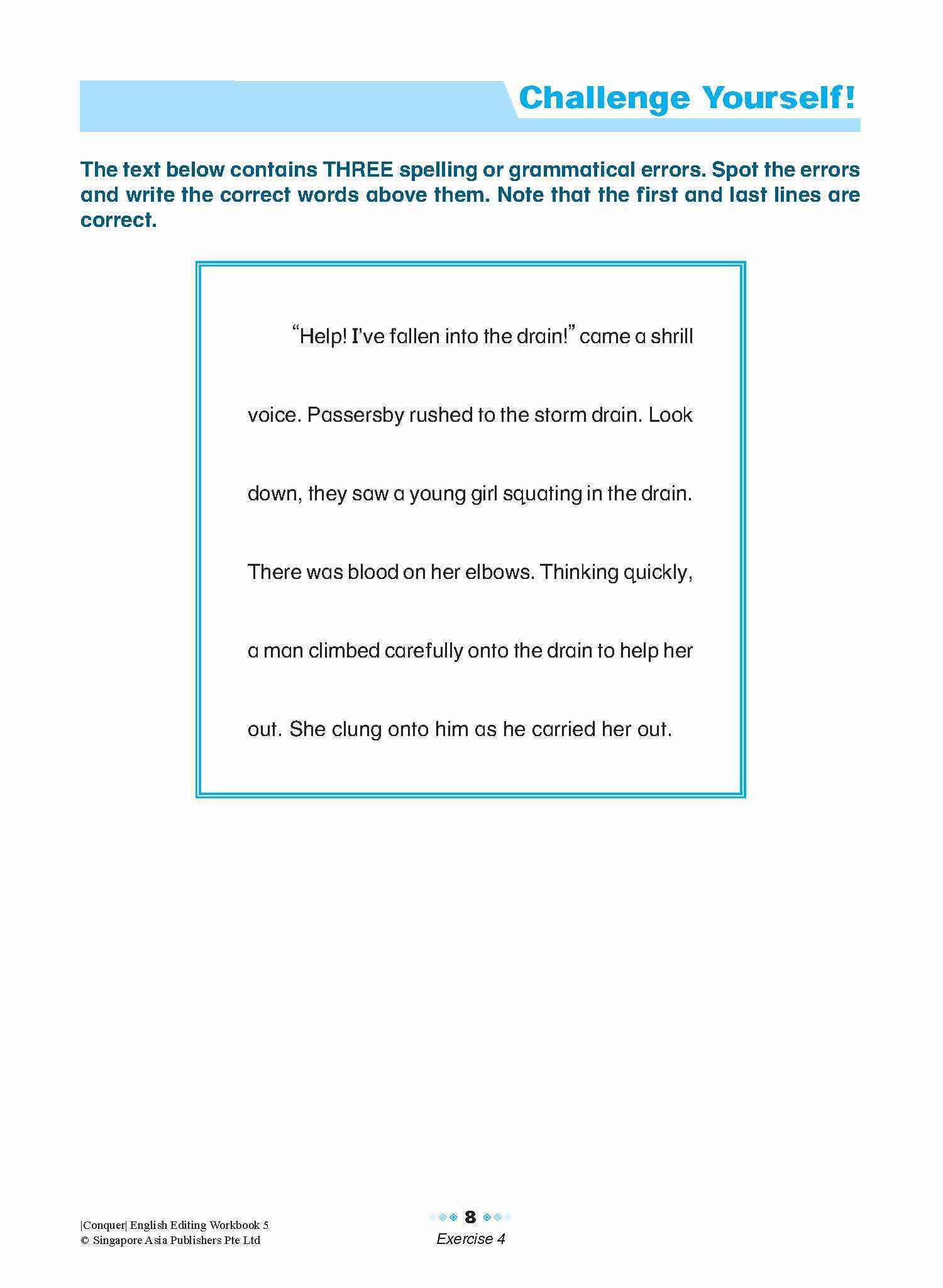 Conquer English Editing Workbook 5