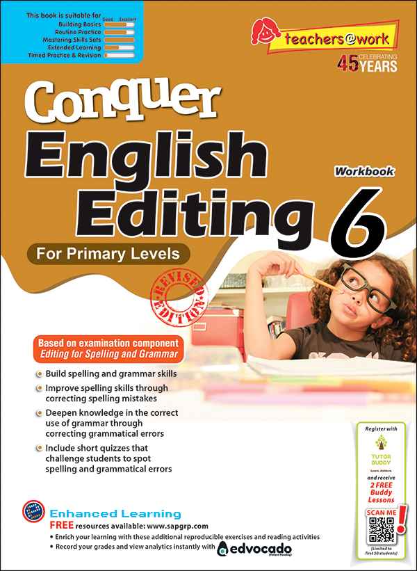 Conquer English Editing Workbook 6