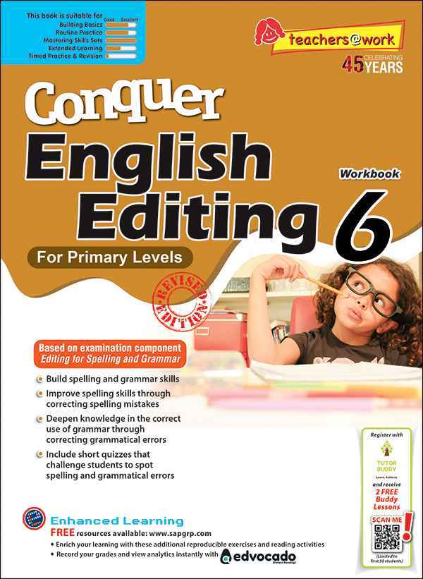 Conquer English Editing Workbook 6