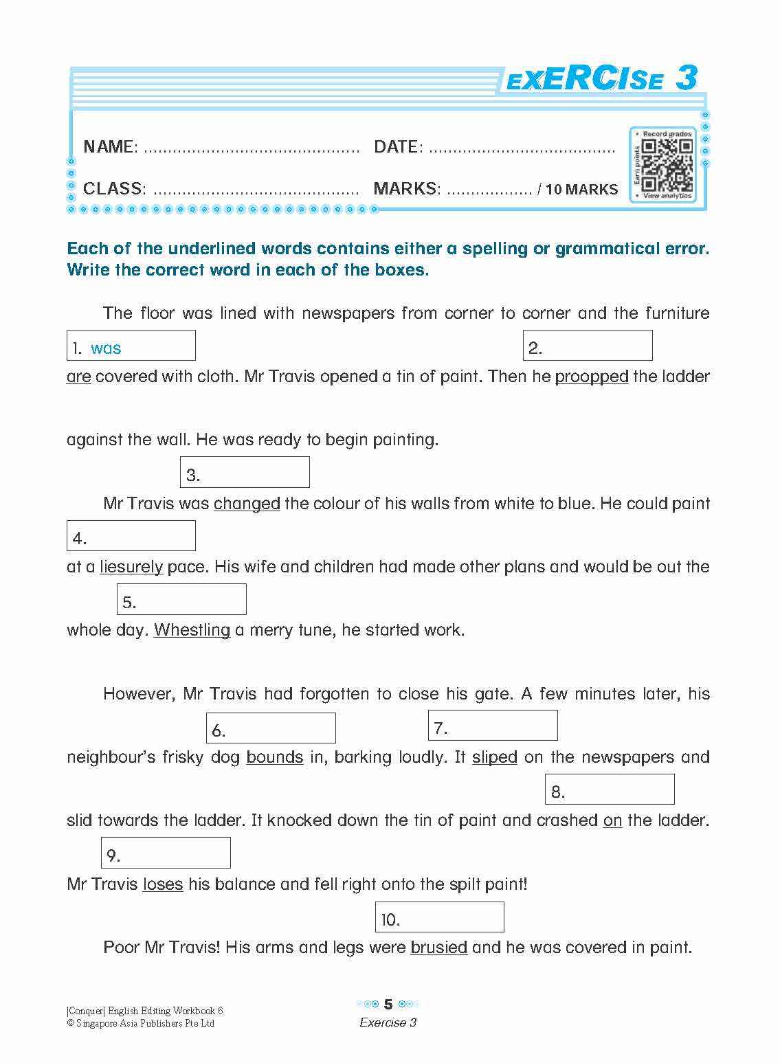 Conquer English Editing Workbook 6