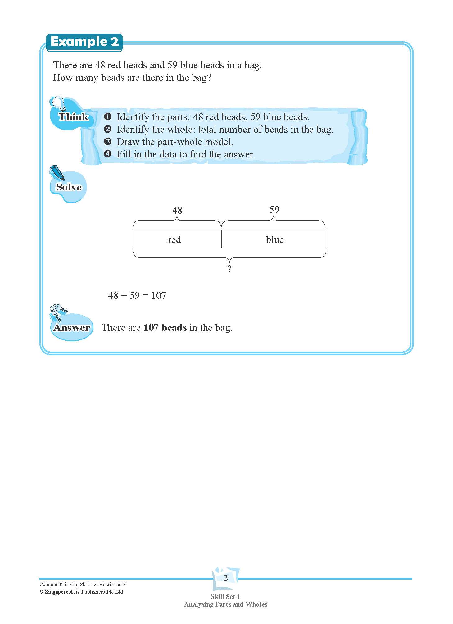 Conquer Thinking Skills & Heuristics Workbook 2