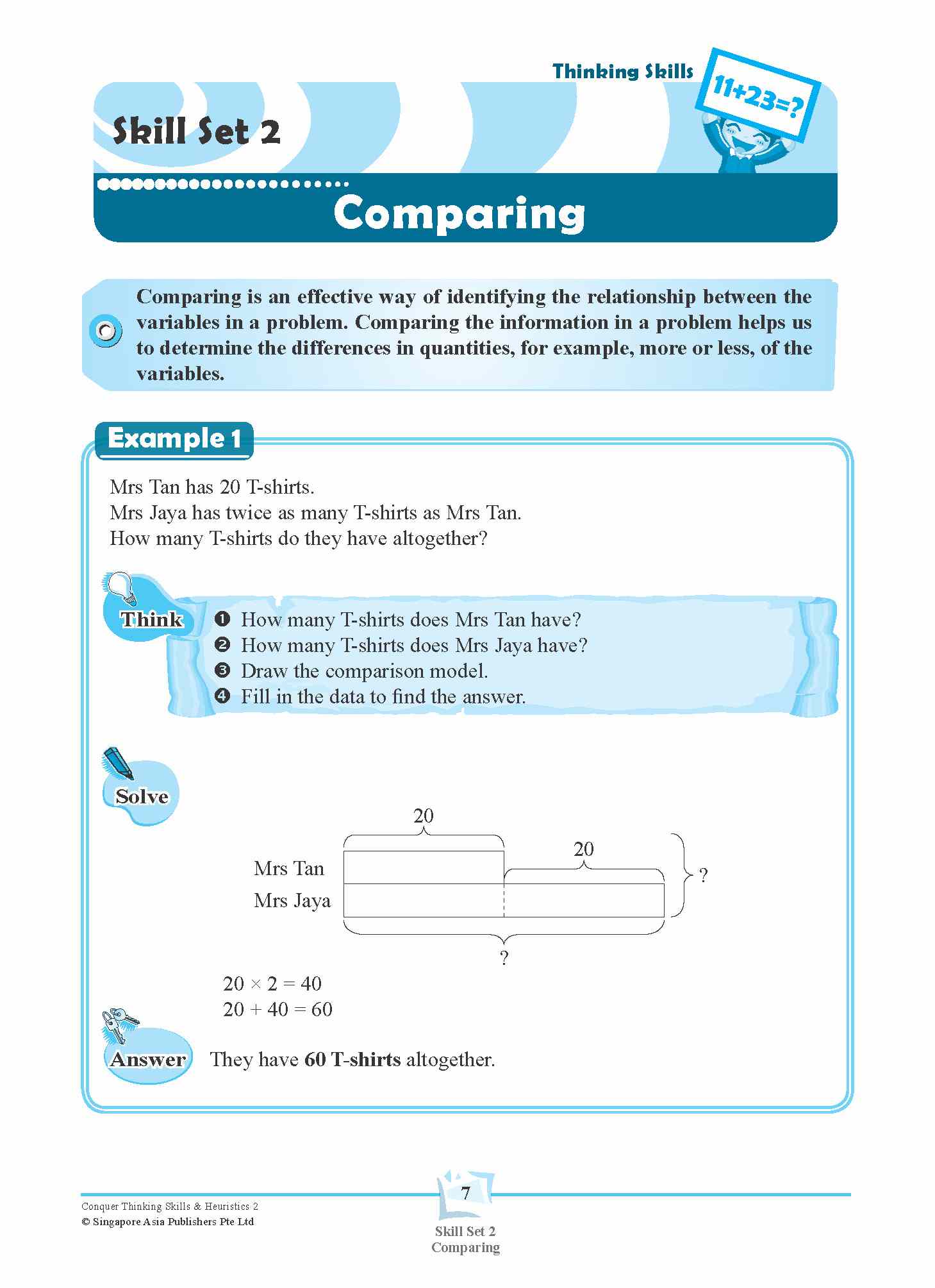 Conquer Thinking Skills & Heuristics Workbook 2