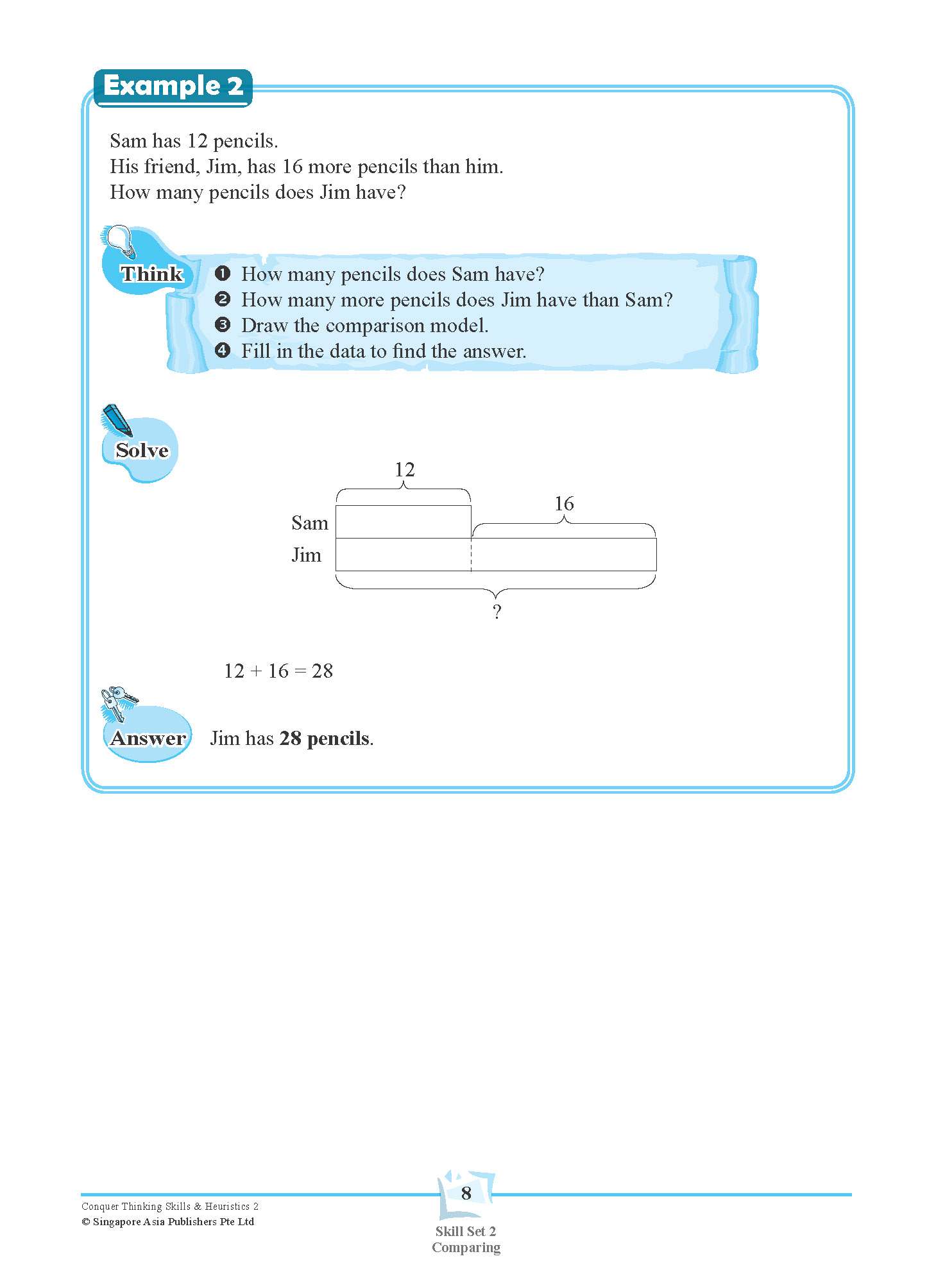 Conquer Thinking Skills & Heuristics Workbook 2