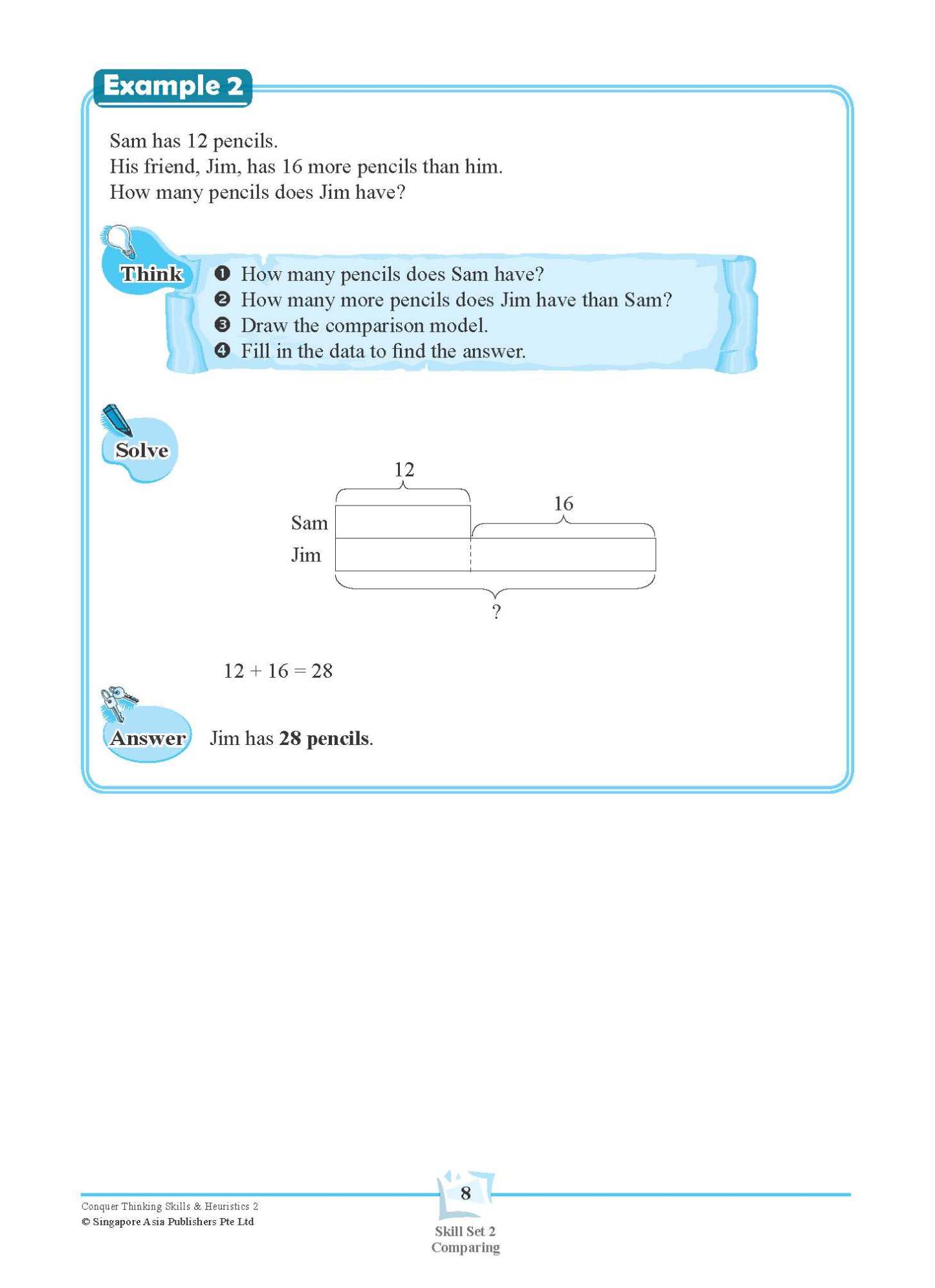Conquer Thinking Skills & Heuristics Workbook 2
