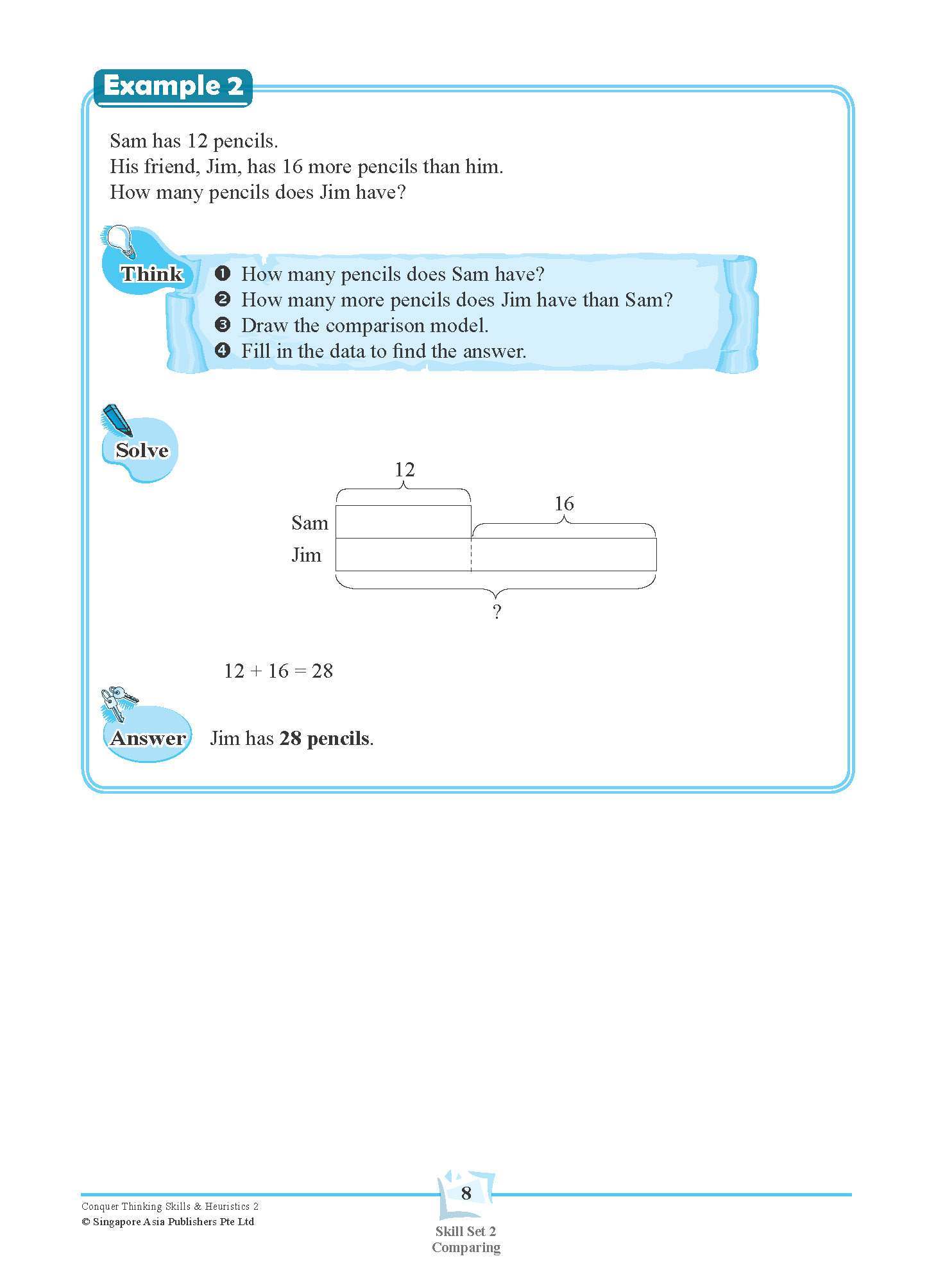 Conquer Thinking Skills & Heuristics Workbook 2