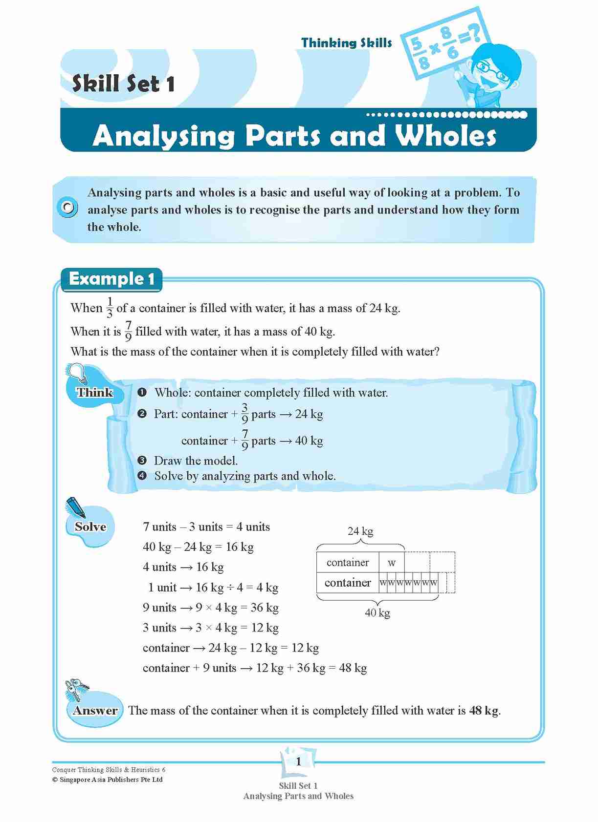 Conquer Thinking Skills & Heuristics Workbook 6