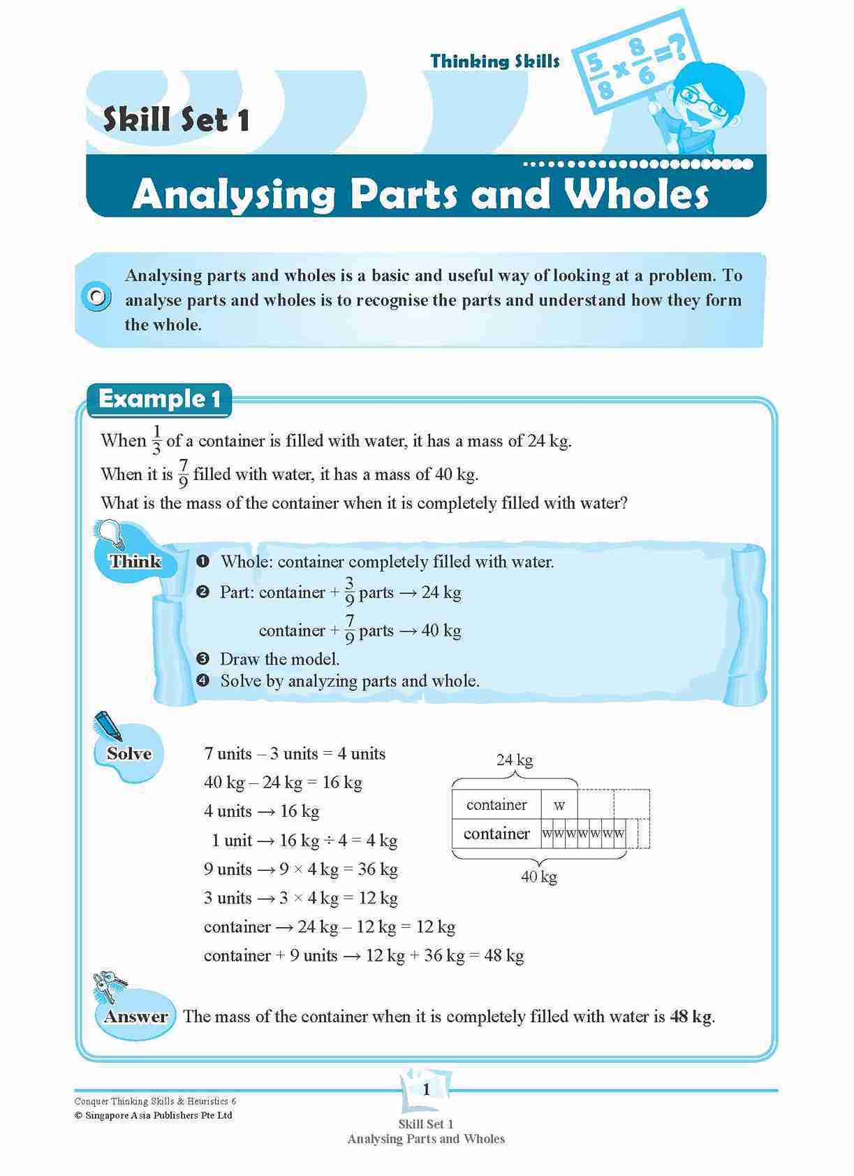 Conquer Thinking Skills & Heuristics Workbook 6