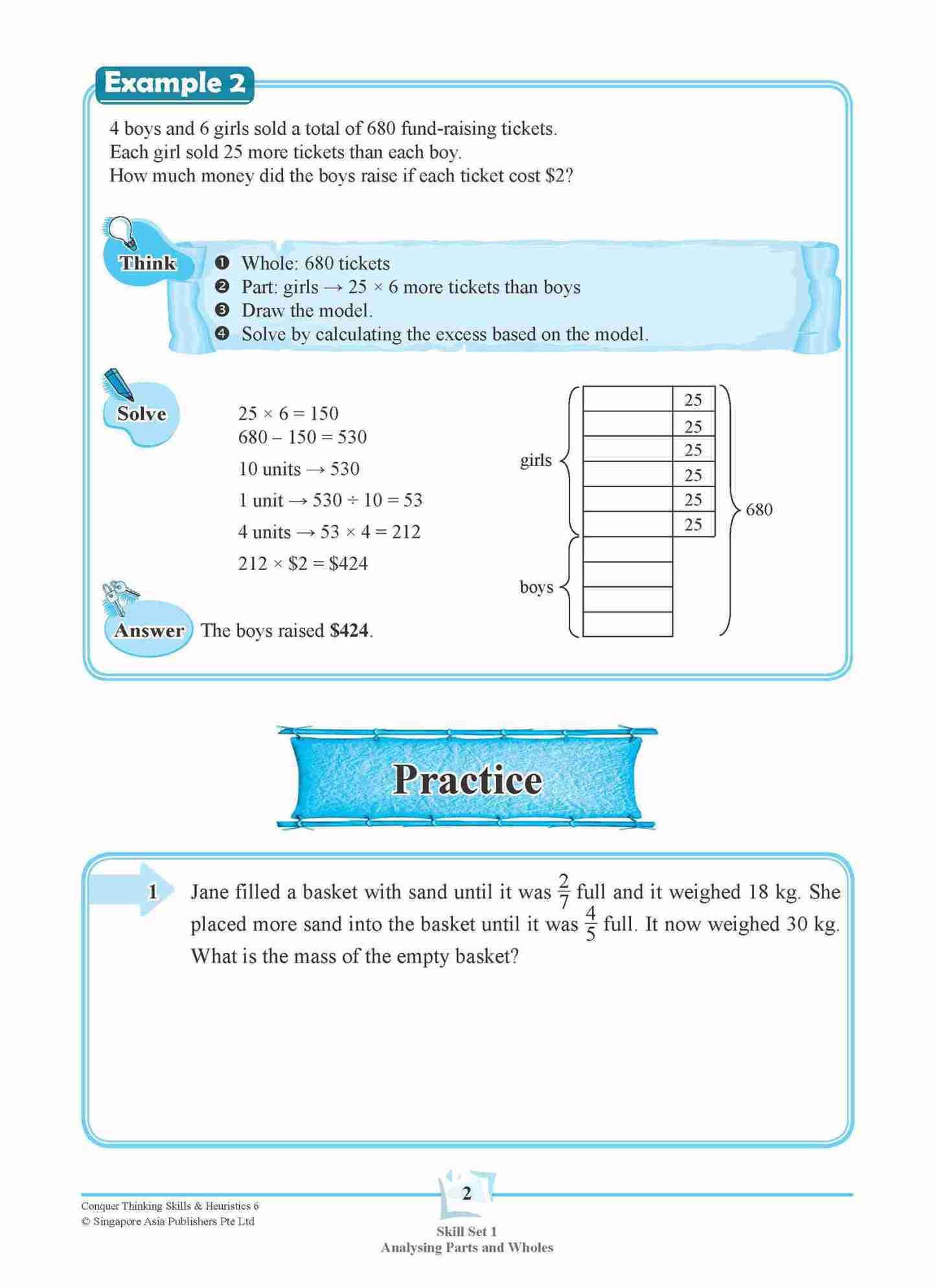 Conquer Thinking Skills & Heuristics Workbook 6