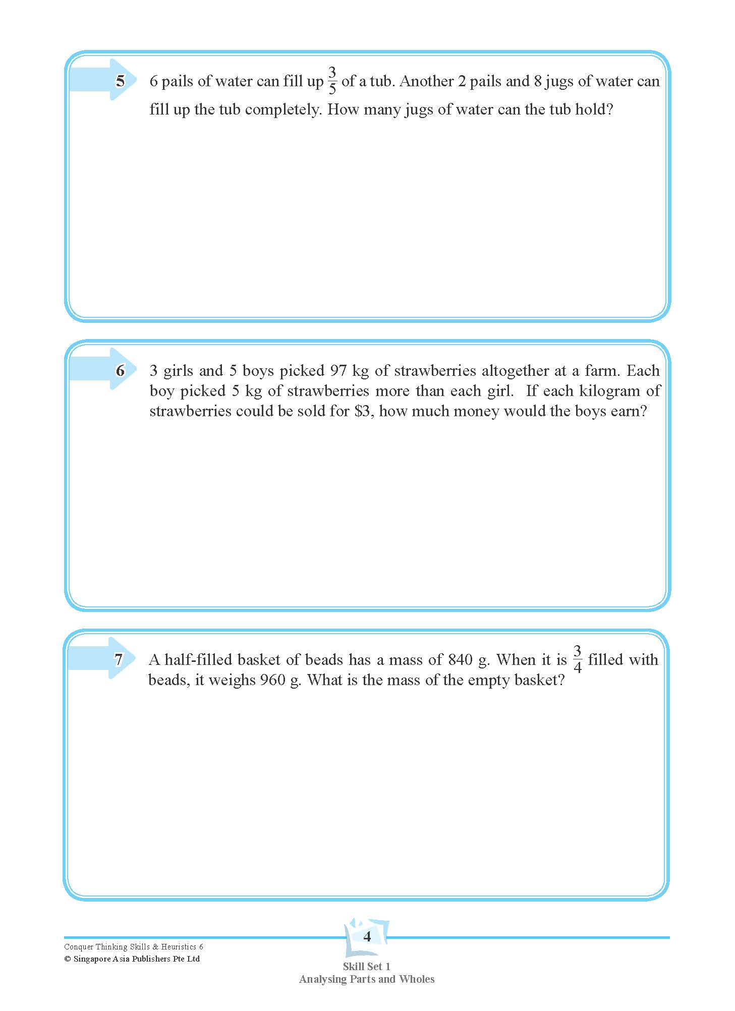 Conquer Thinking Skills & Heuristics Workbook 6