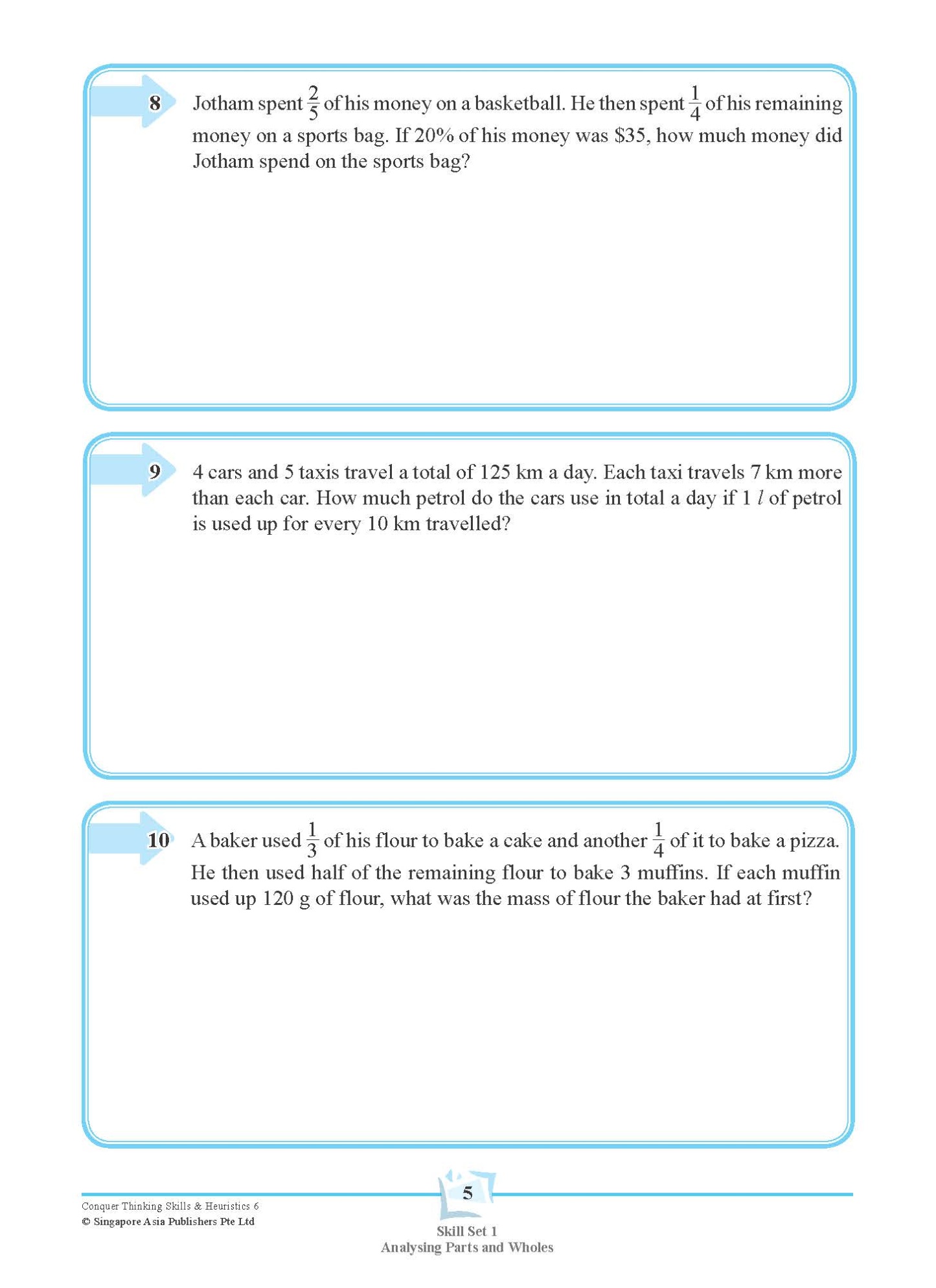 Conquer Thinking Skills & Heuristics Workbook 6